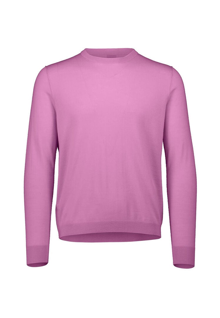 Allude Herren Strickpullover aus Wolle, rose,