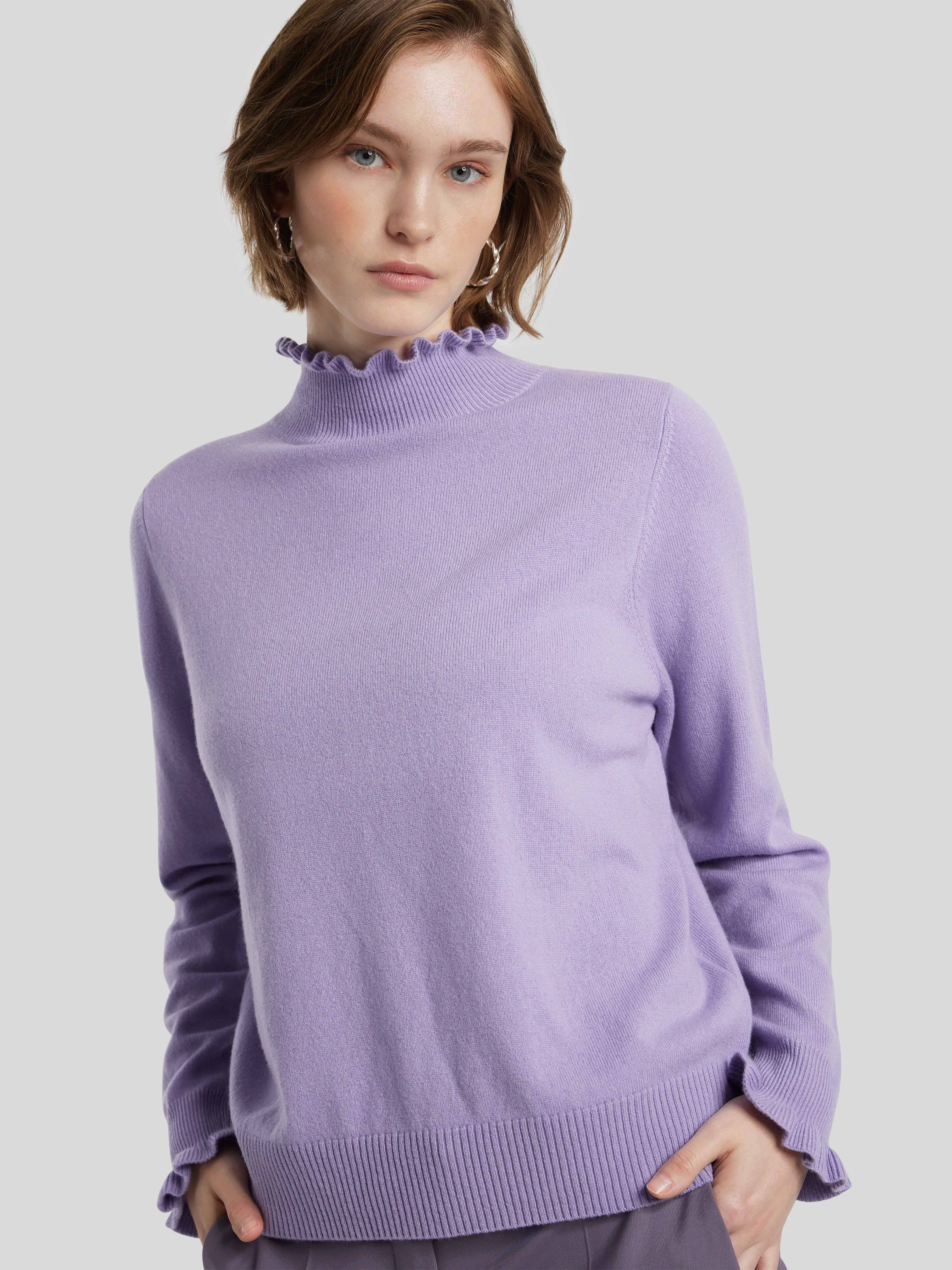 Pullover mit R�schen