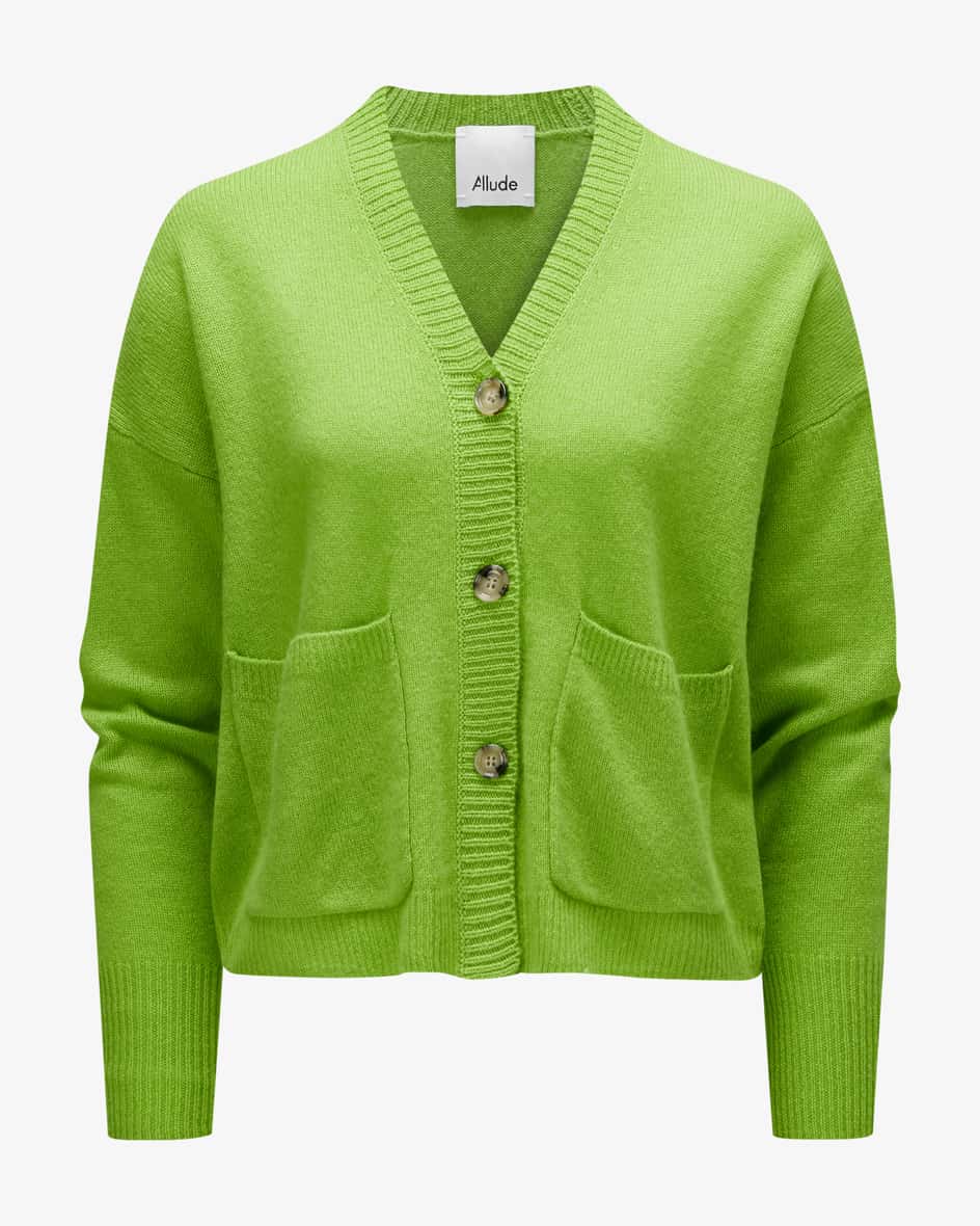 Cashmere-Strickjacke