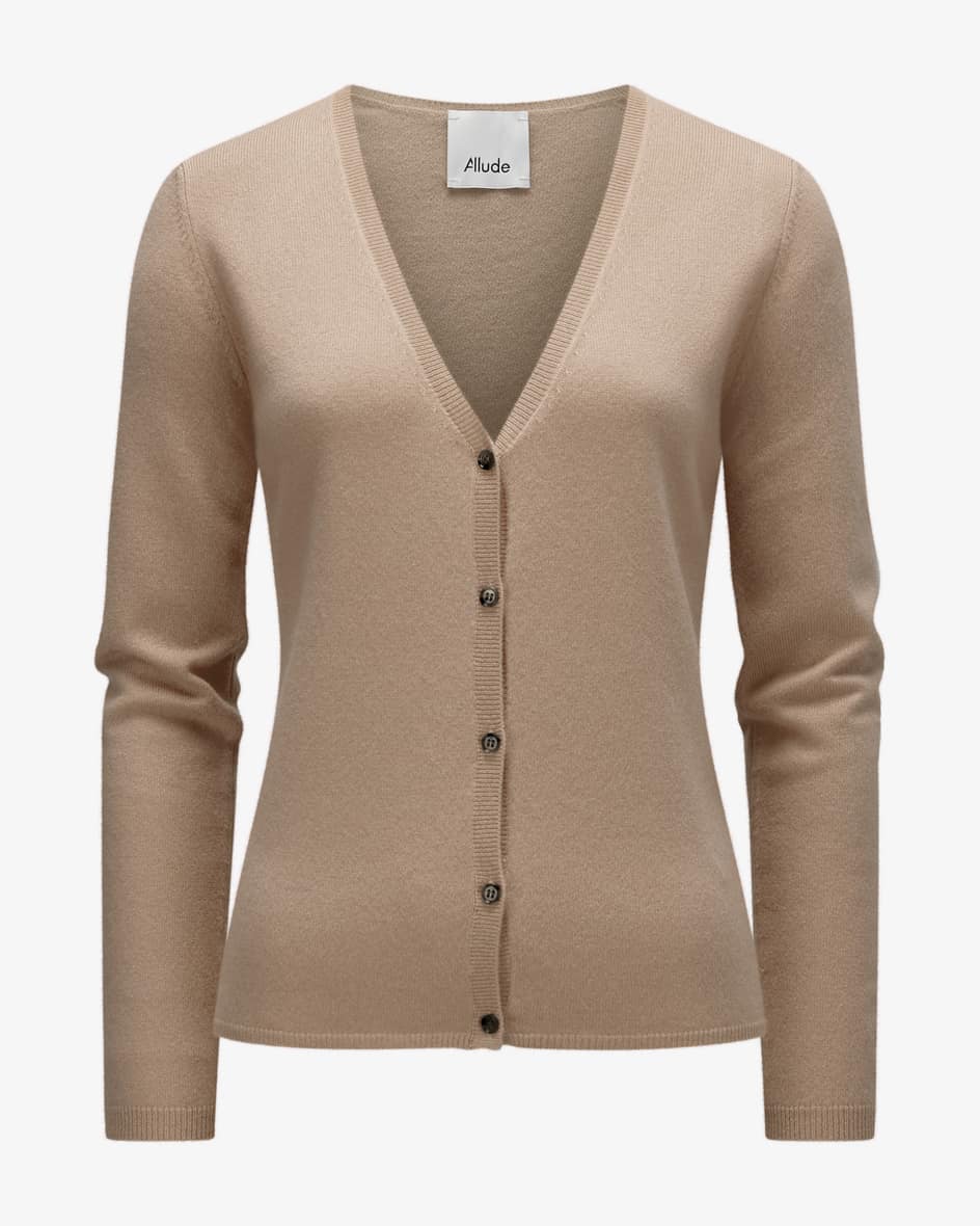 Cashmere-Strickjacke