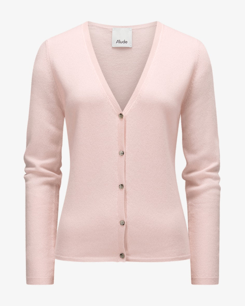 Cashmere-Strickjacke