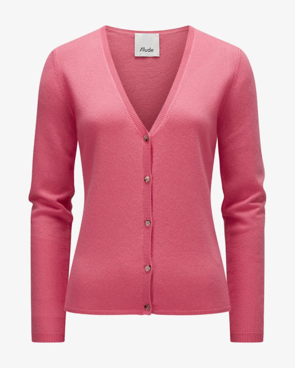 Cashmere-Strickjacke