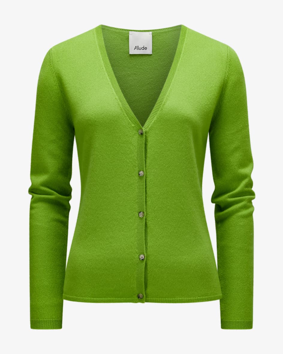 Cashmere-Strickjacke