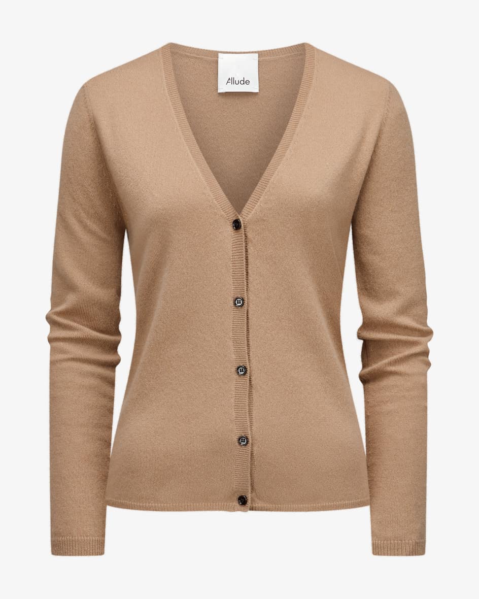 Cashmere-Strickjacke