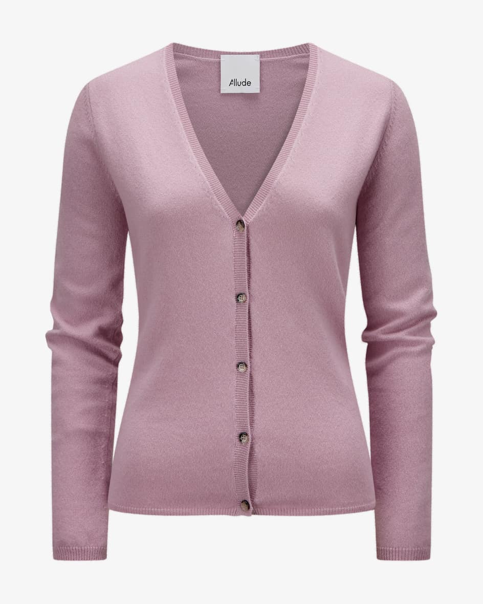 Cashmere-Strickjacke