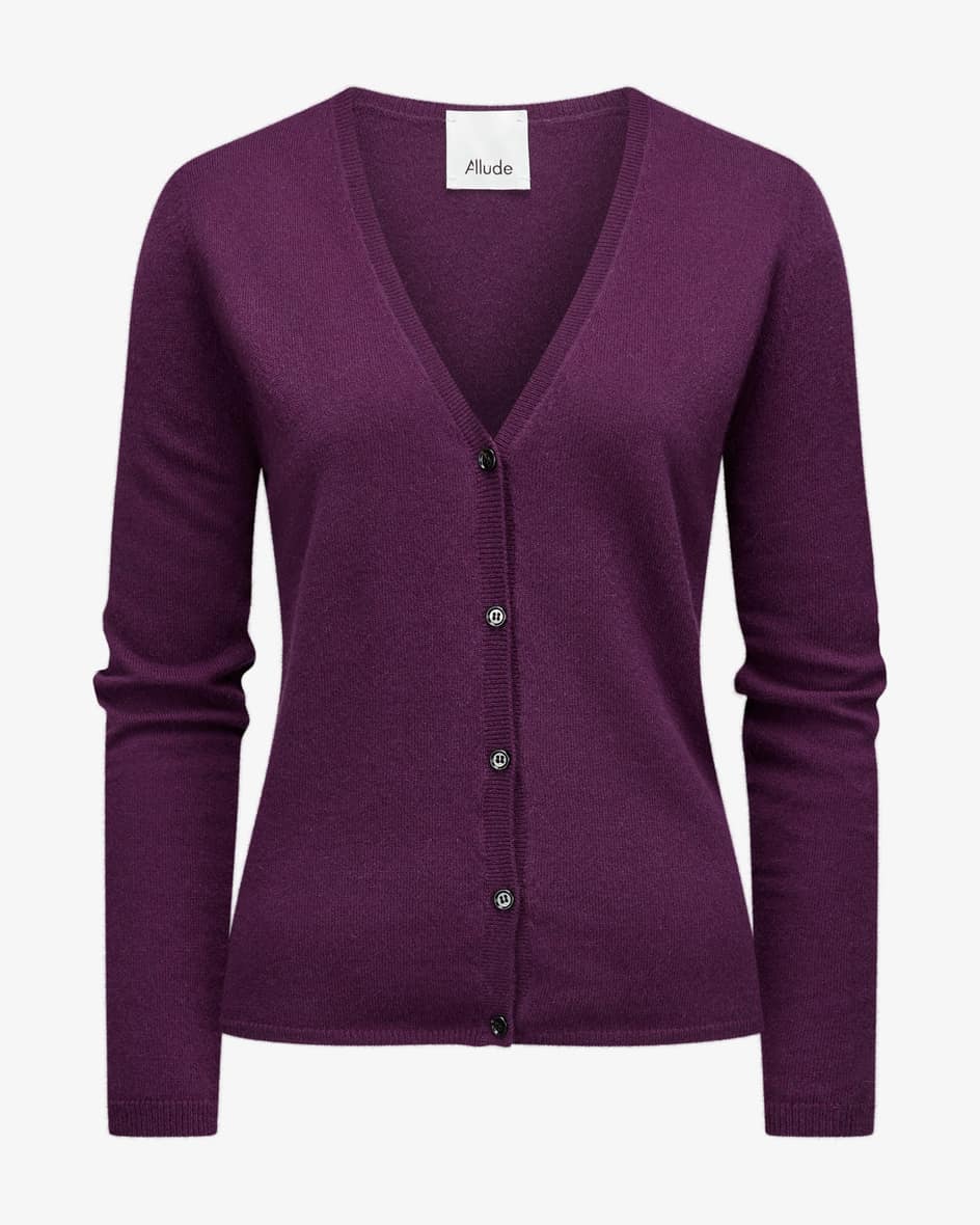 Cashmere-Strickjacke