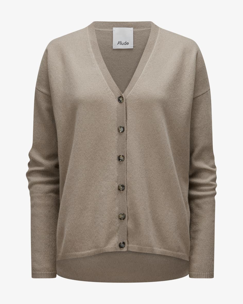 Cashmere-Strickjacke