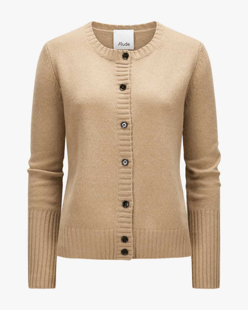 Cashmere-Strickjacke