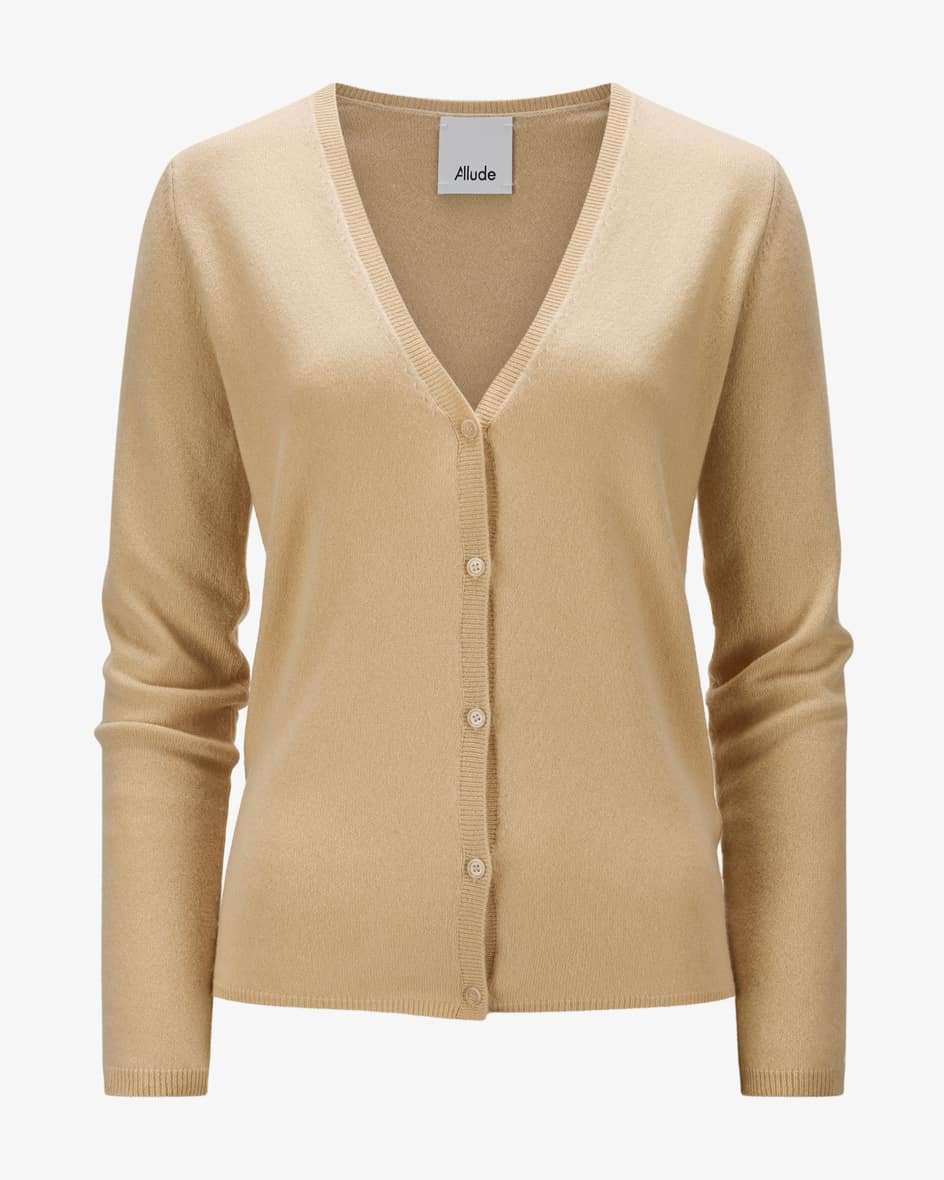 Cashmere-Strickjacke