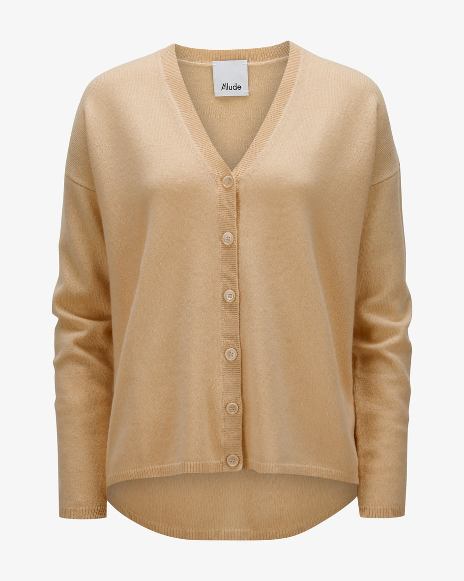 Cashmere-Strickjacke