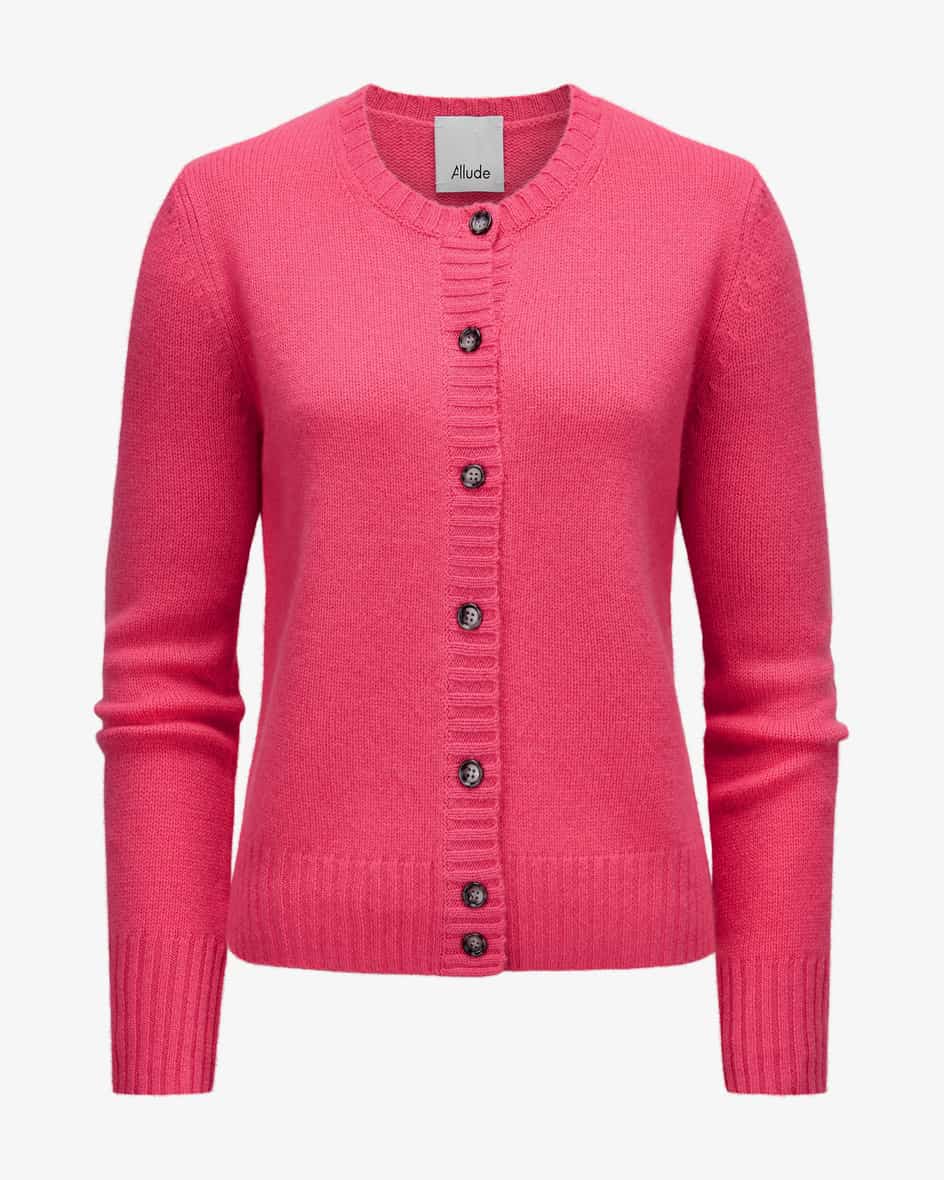 Cashmere-Strickjacke
