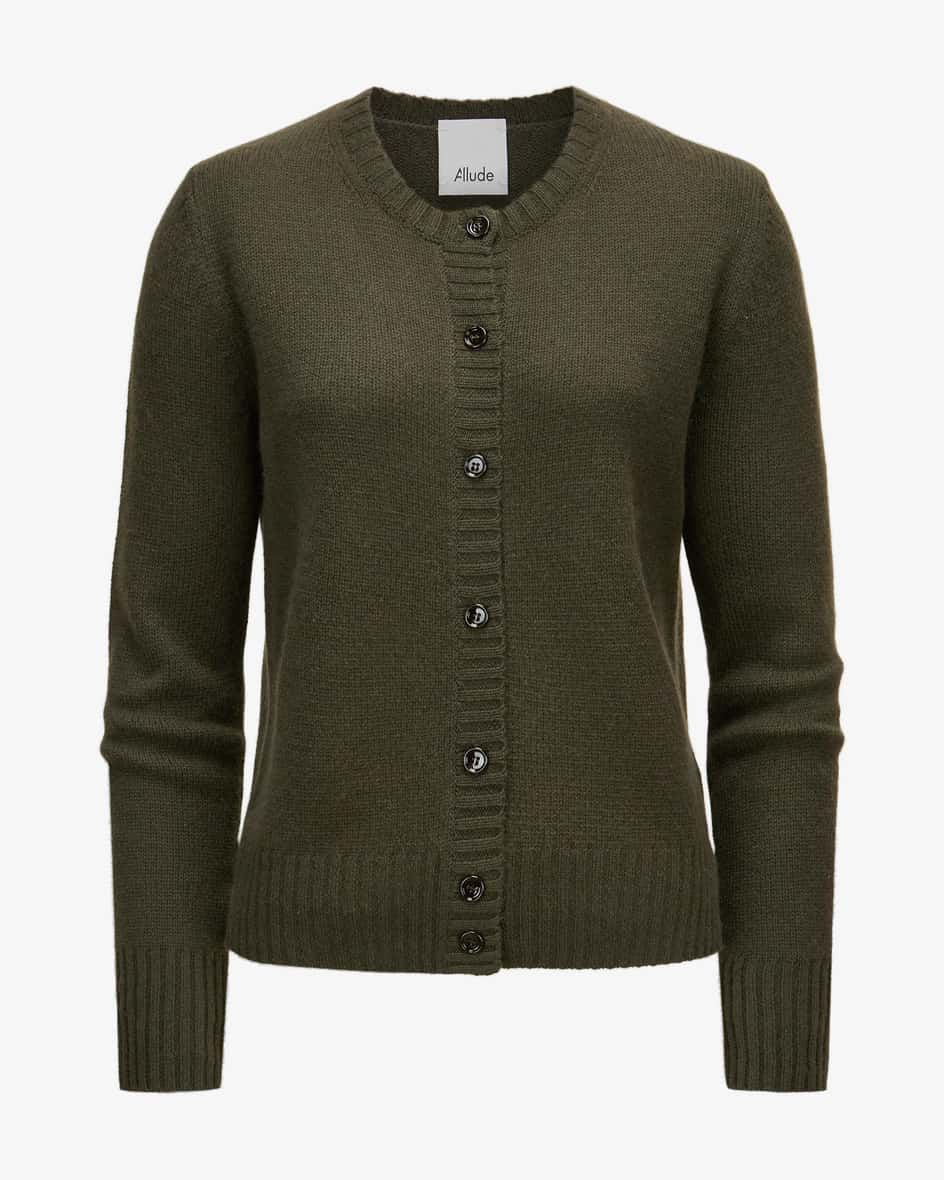 Cashmere-Strickjacke