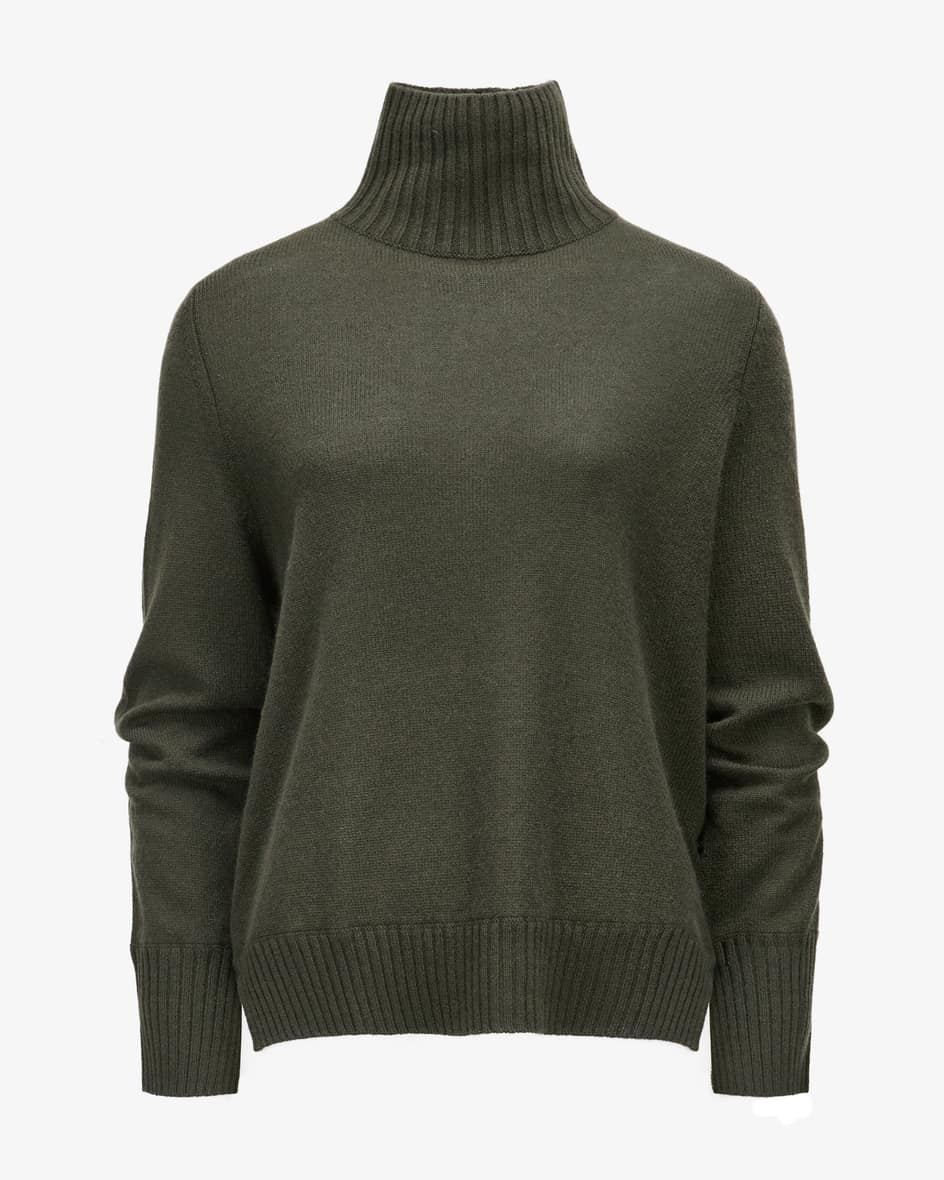 Cashmere-Stehkragenpullover