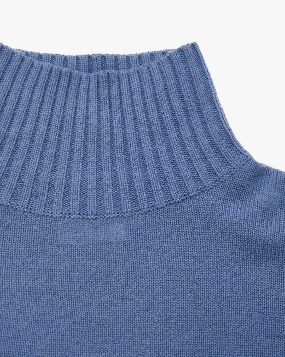 Cashmere-Stehkragenpullover