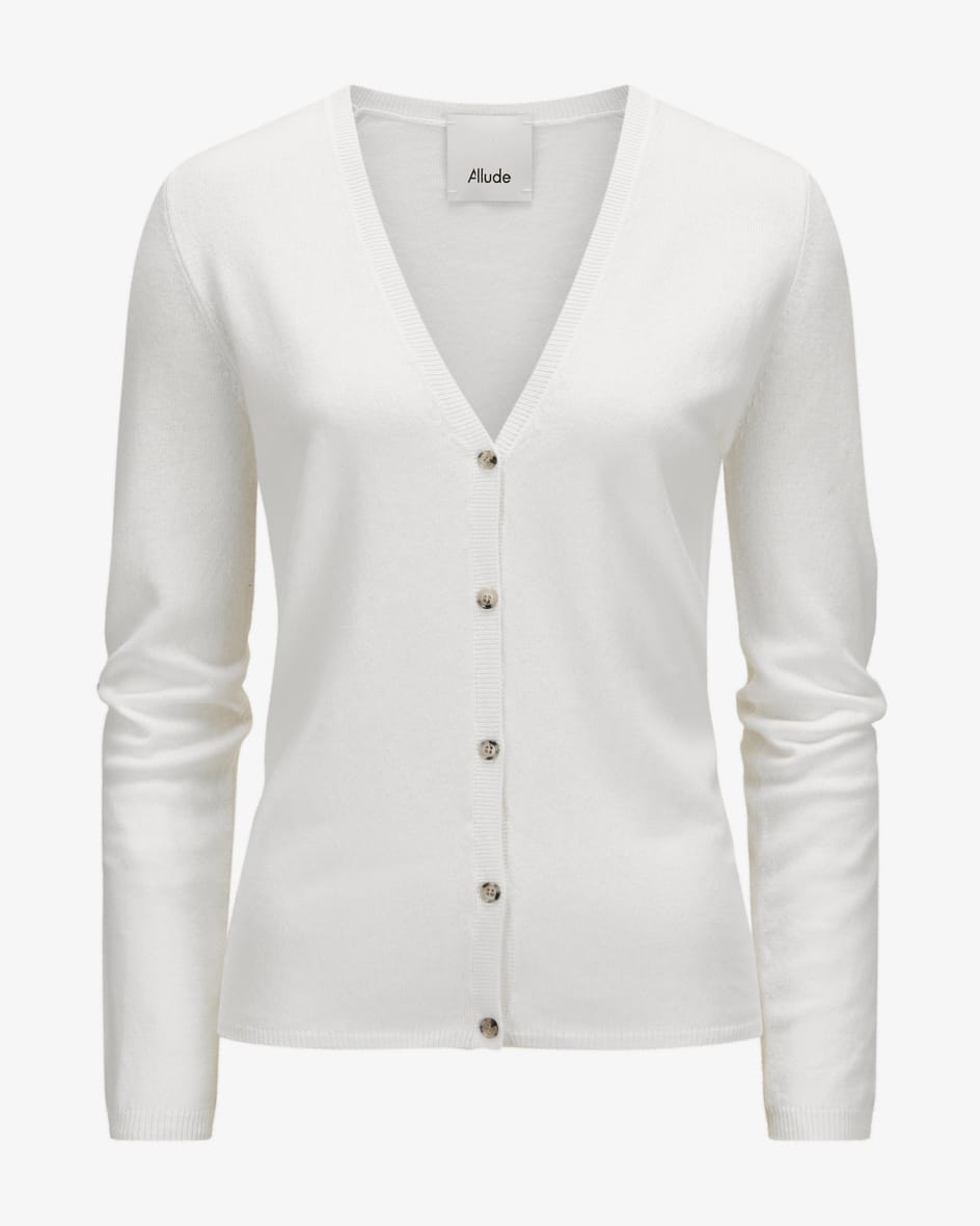 Cashmere-Strickjacke