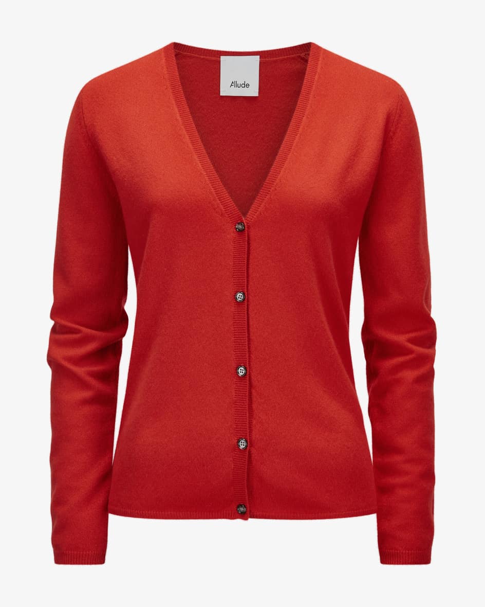 Cashmere-Strickjacke
