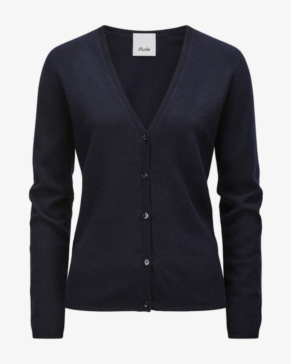 Cashmere-Strickjacke
