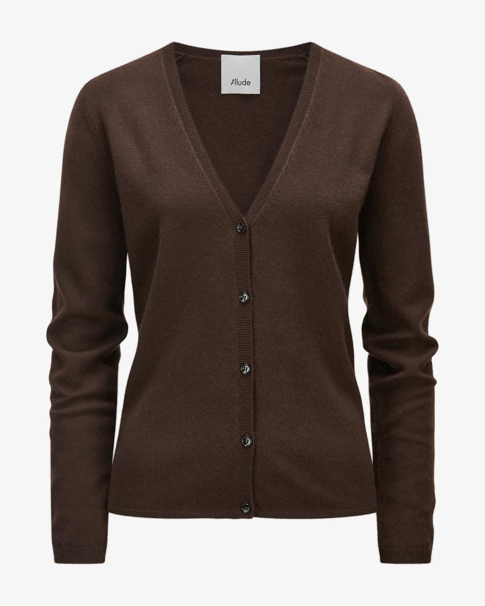 Cashmere-Strickjacke