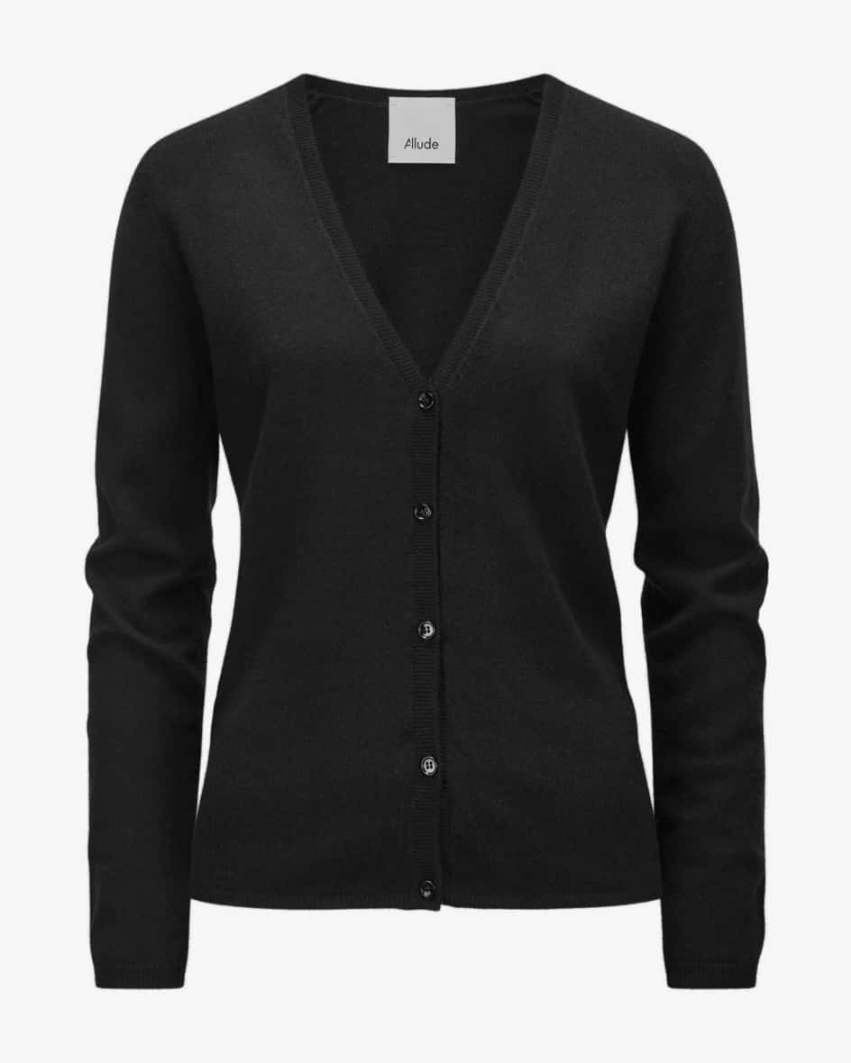 Cashmere-Strickjacke