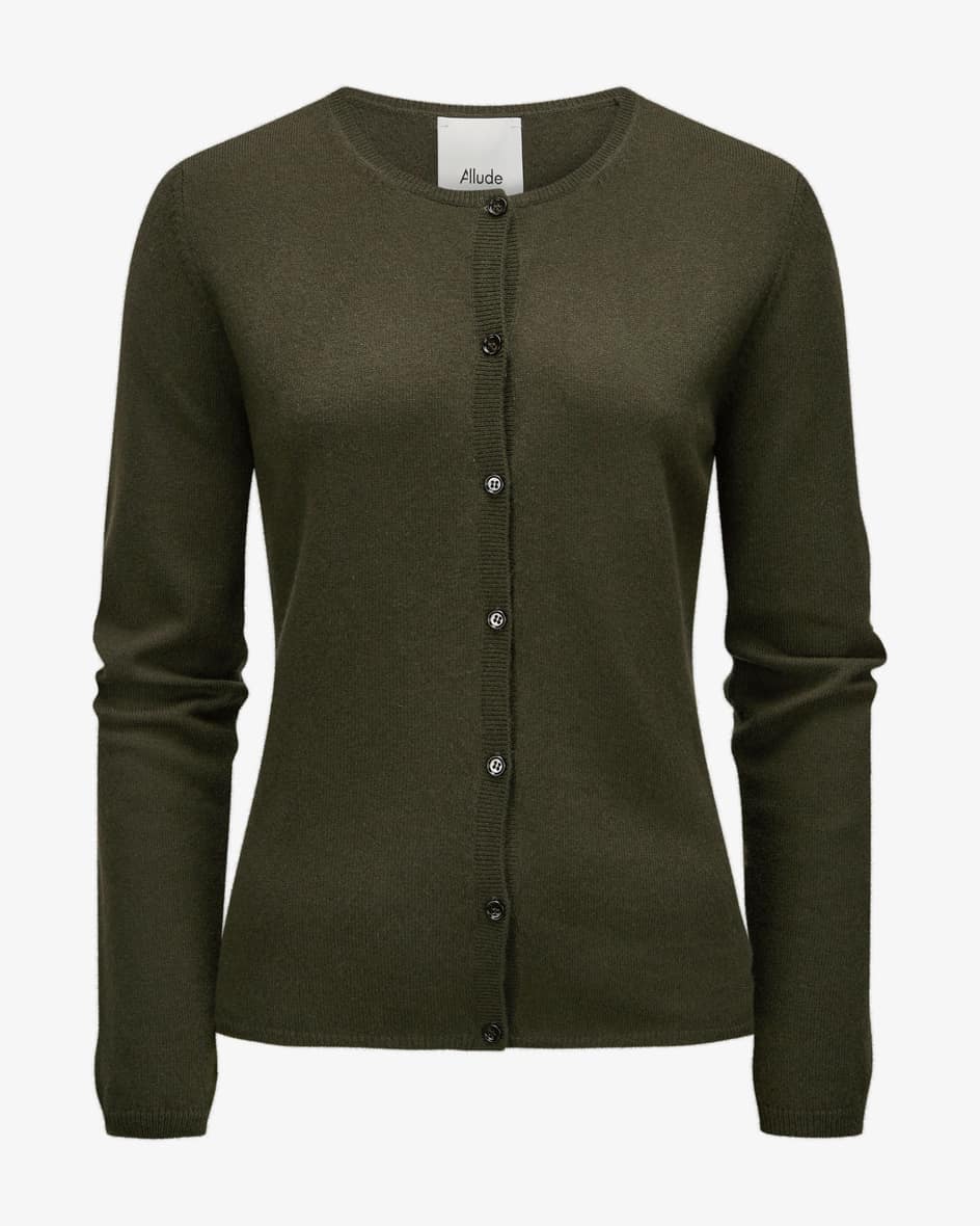 Cashmere-Strickjacke