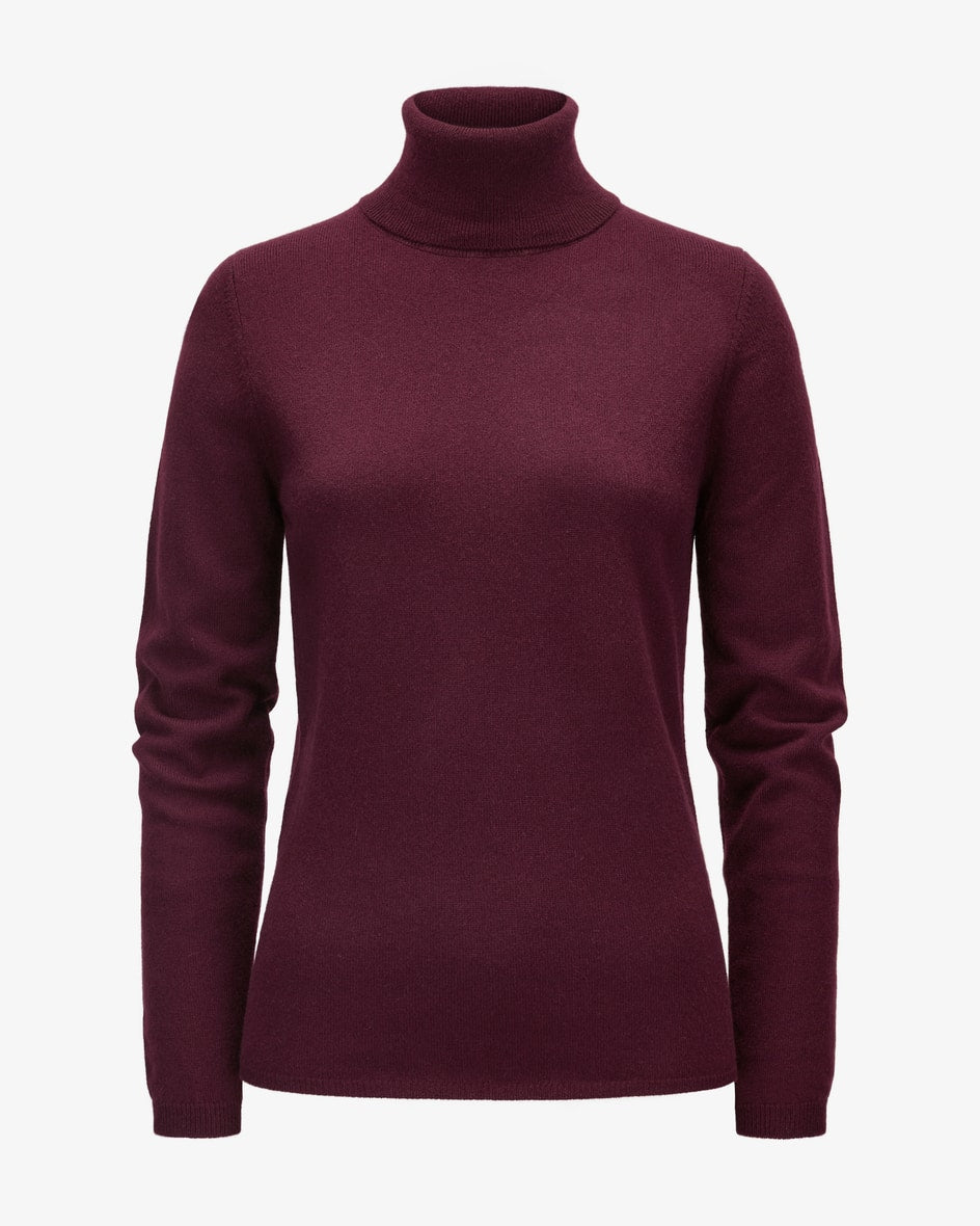 Cashmere-Rollkragenpullover