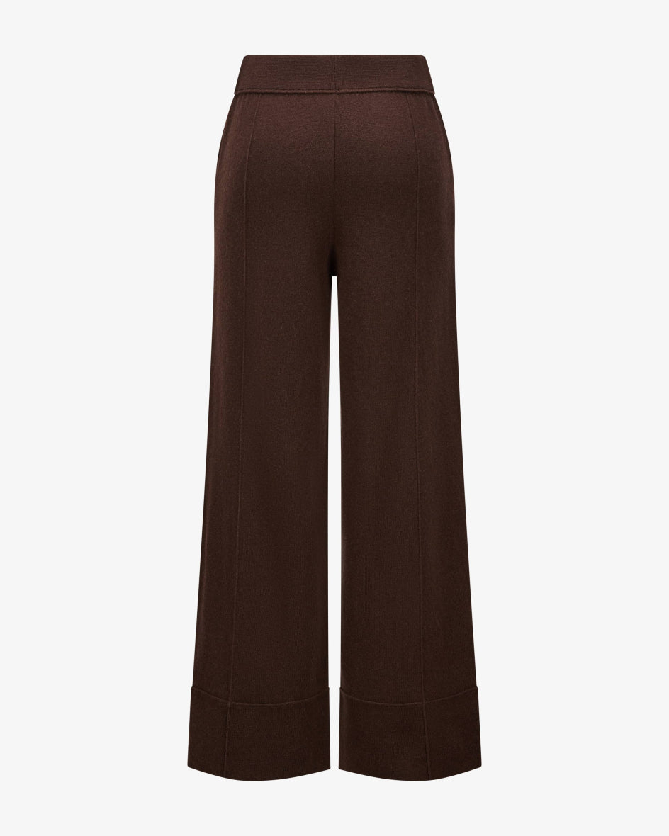 Strickhose aus Schurwolle und Cashmere