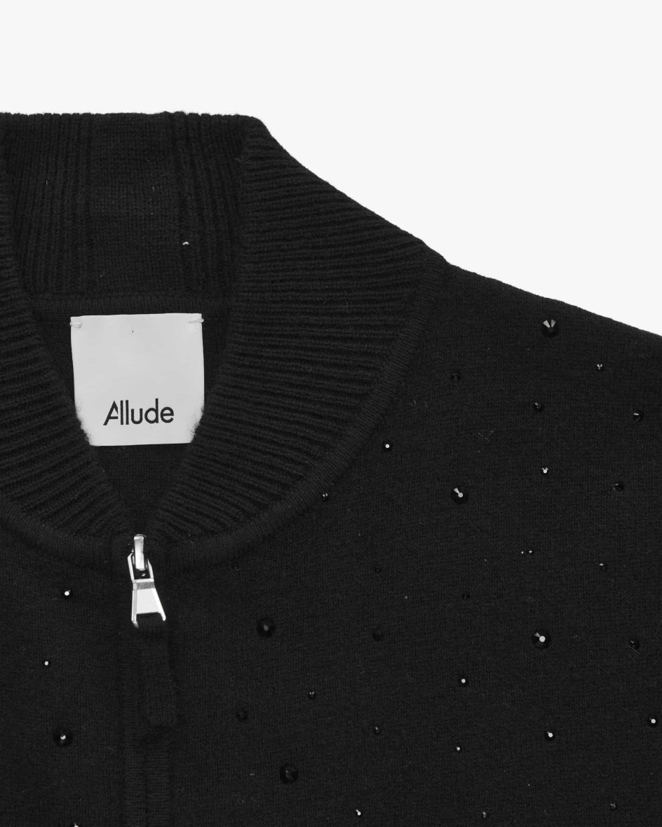 Strickjacke aus Schurwolle und Cashmere