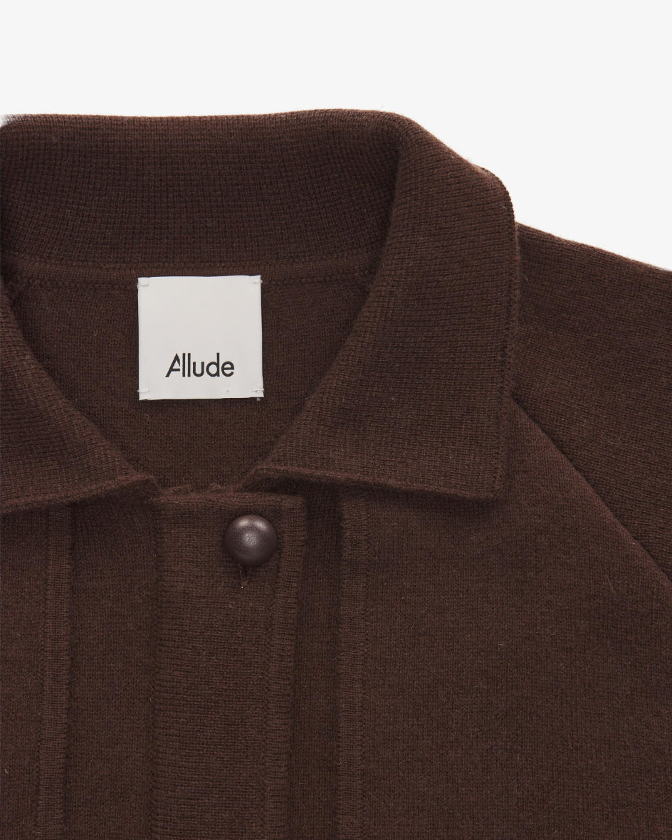 Strickjacke aus Schurwolle und Cashmere