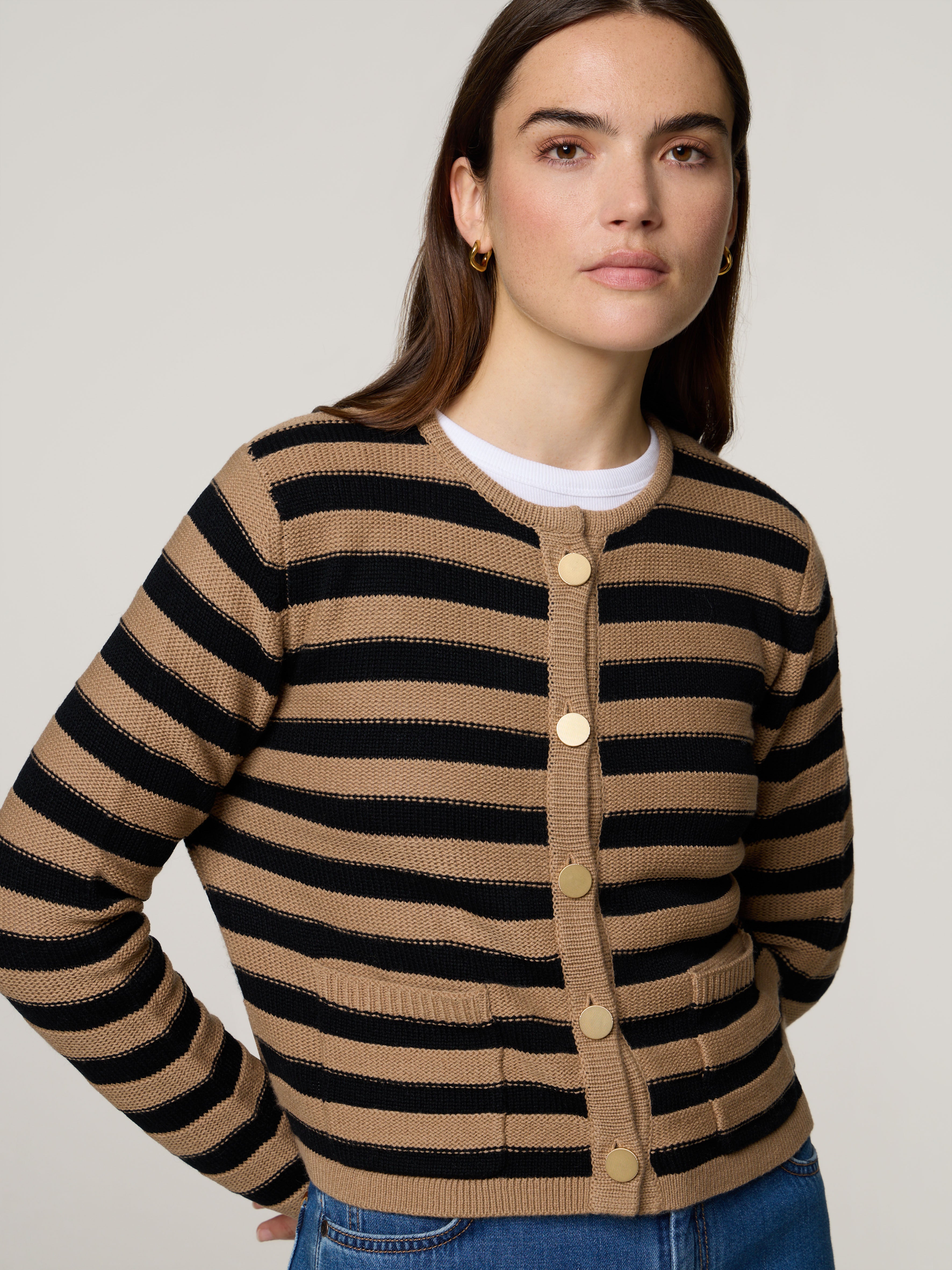 Strickjacke mir Kaschmir