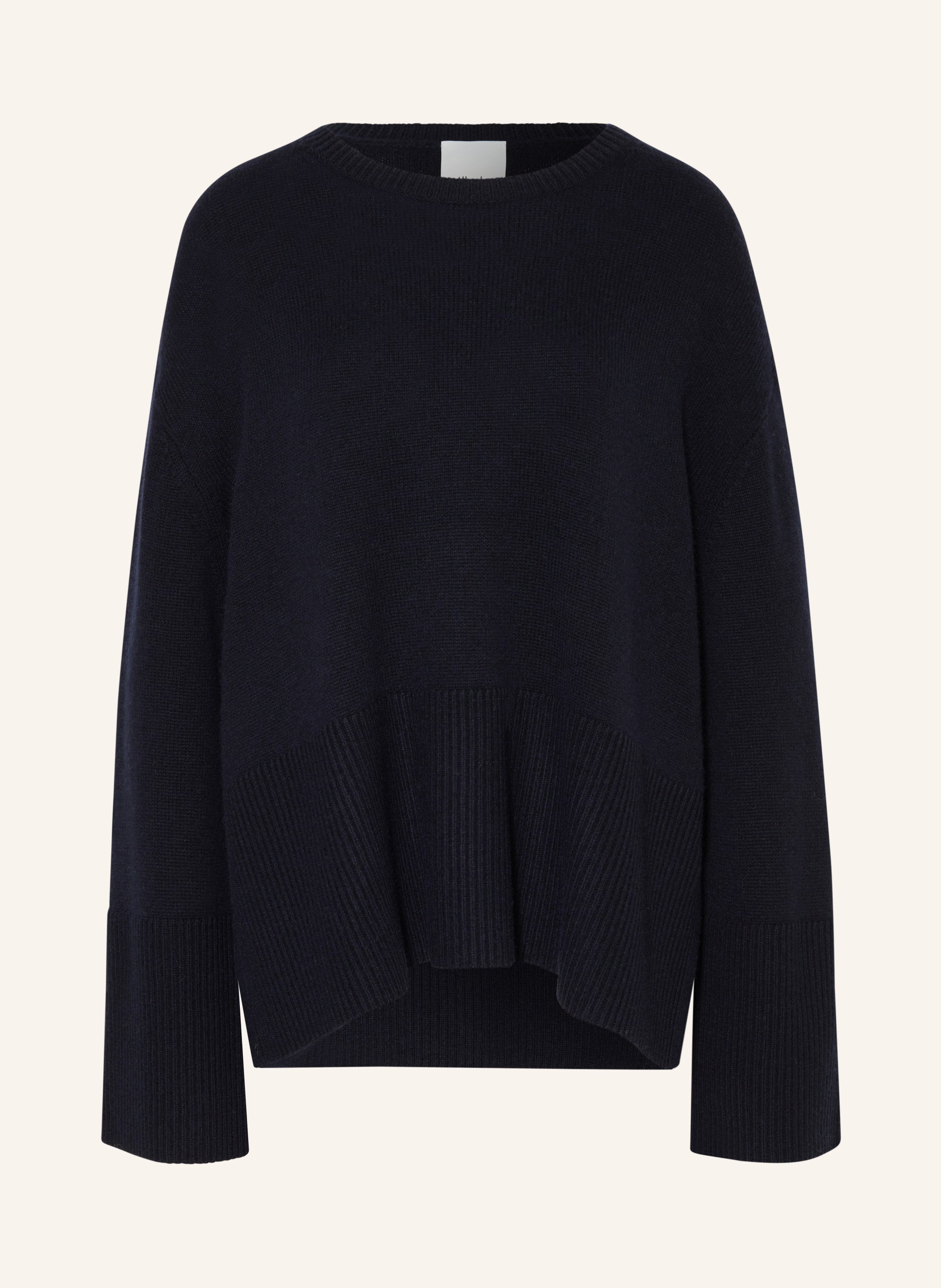 Oversized-Pullover mit Cashmere