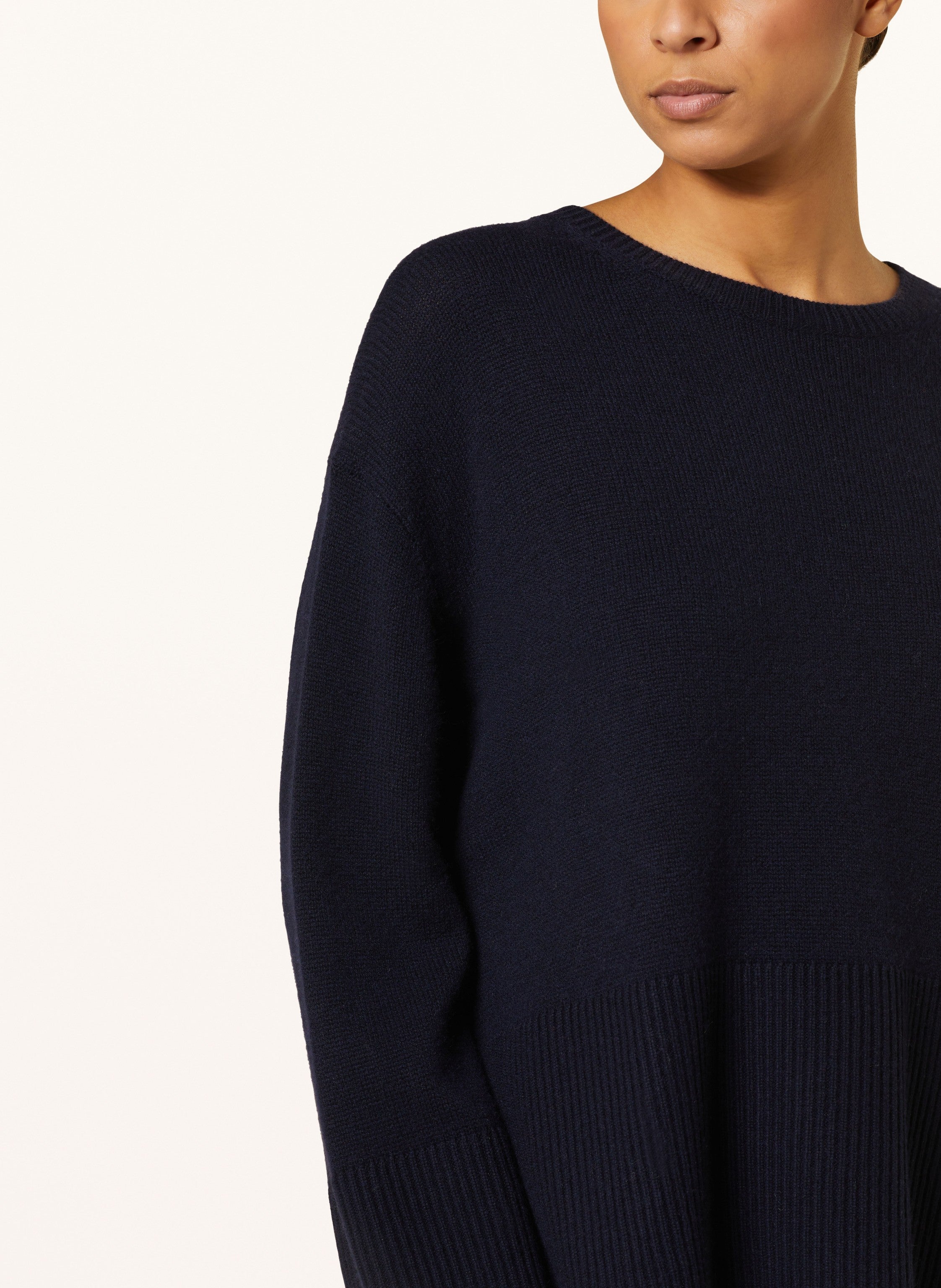 Oversized-Pullover mit Cashmere