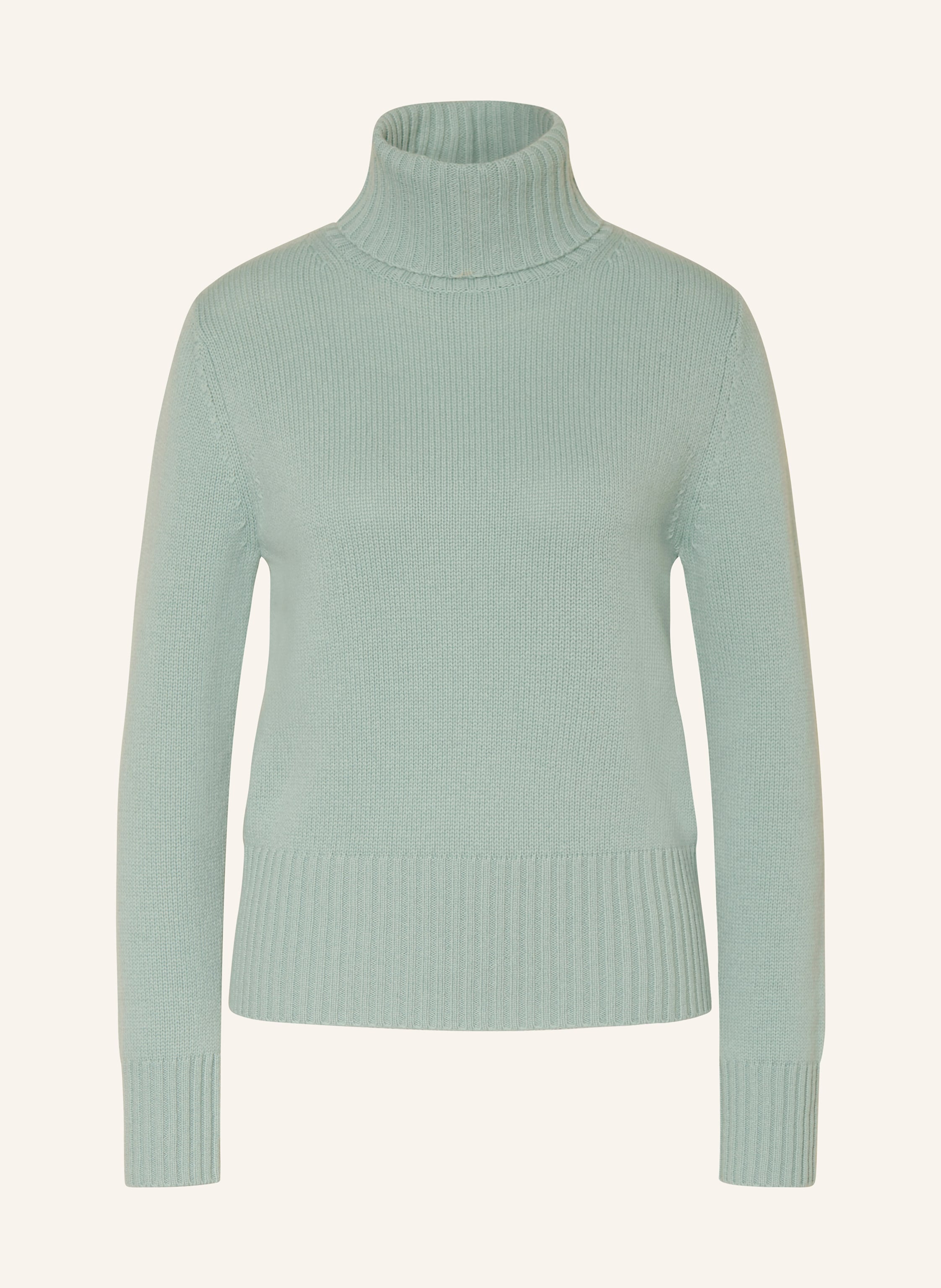 Rollkragenpullover mit Cashmere