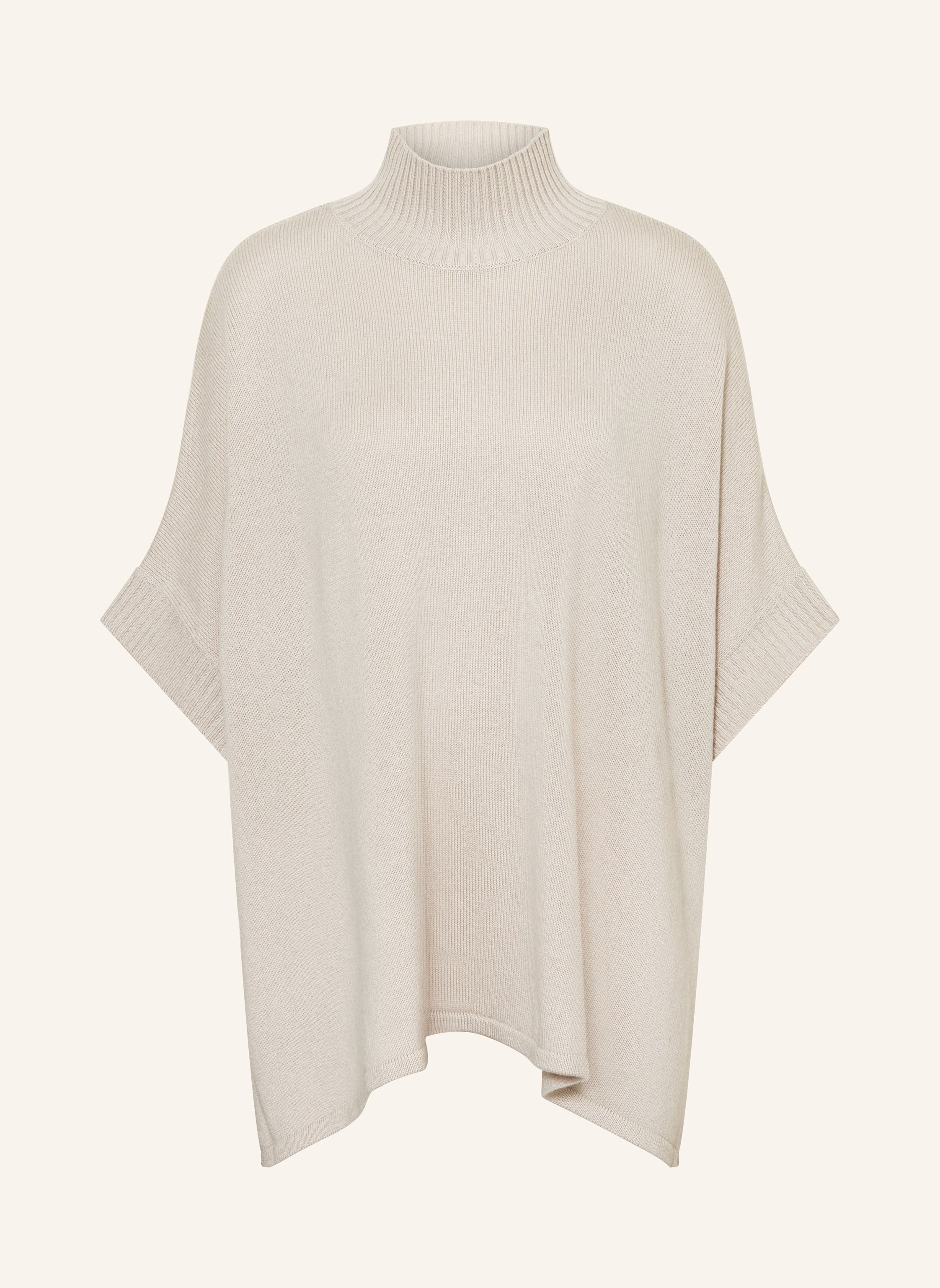 Poncho mit Cashmere