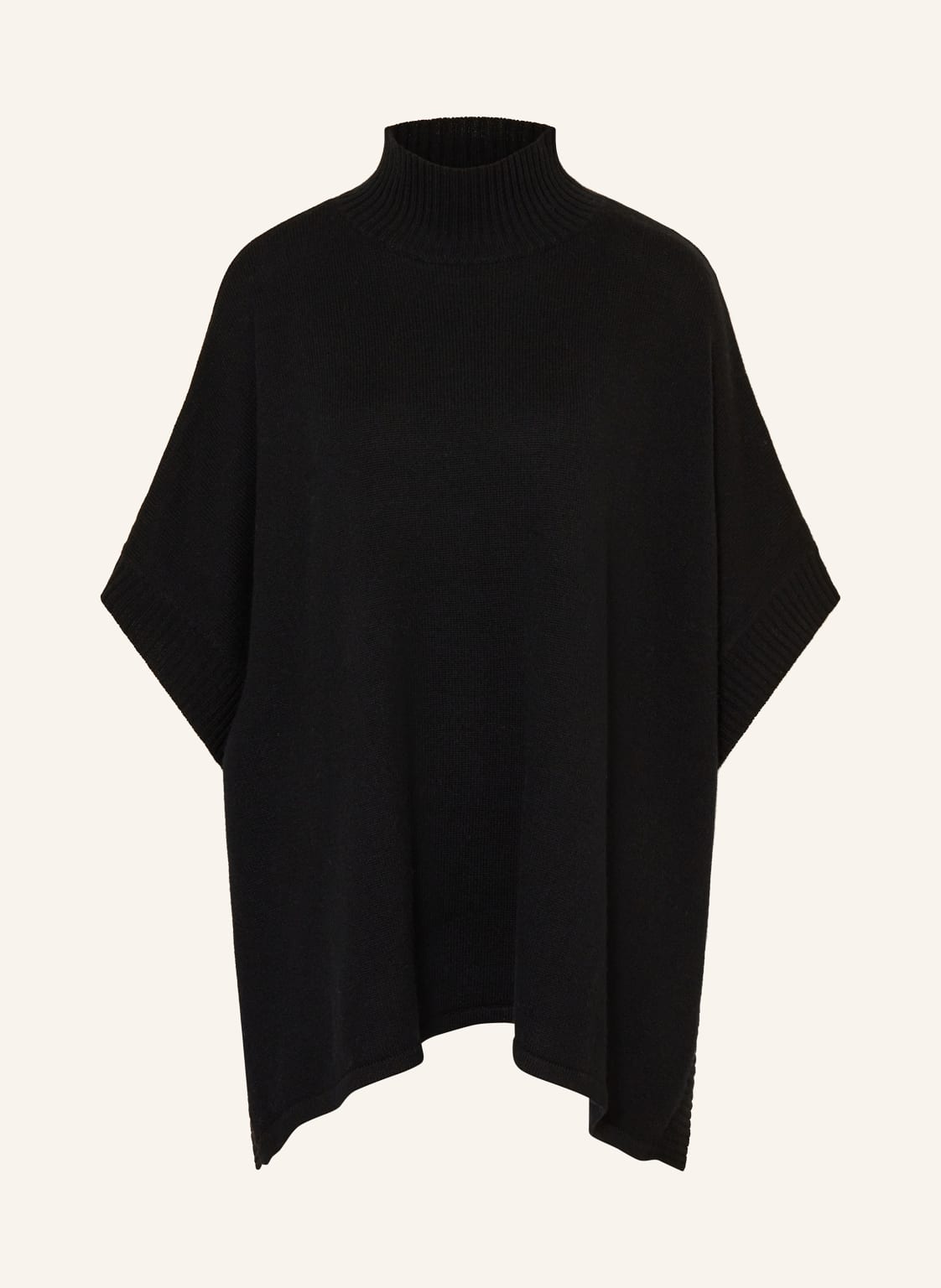 Poncho mit Cashmere