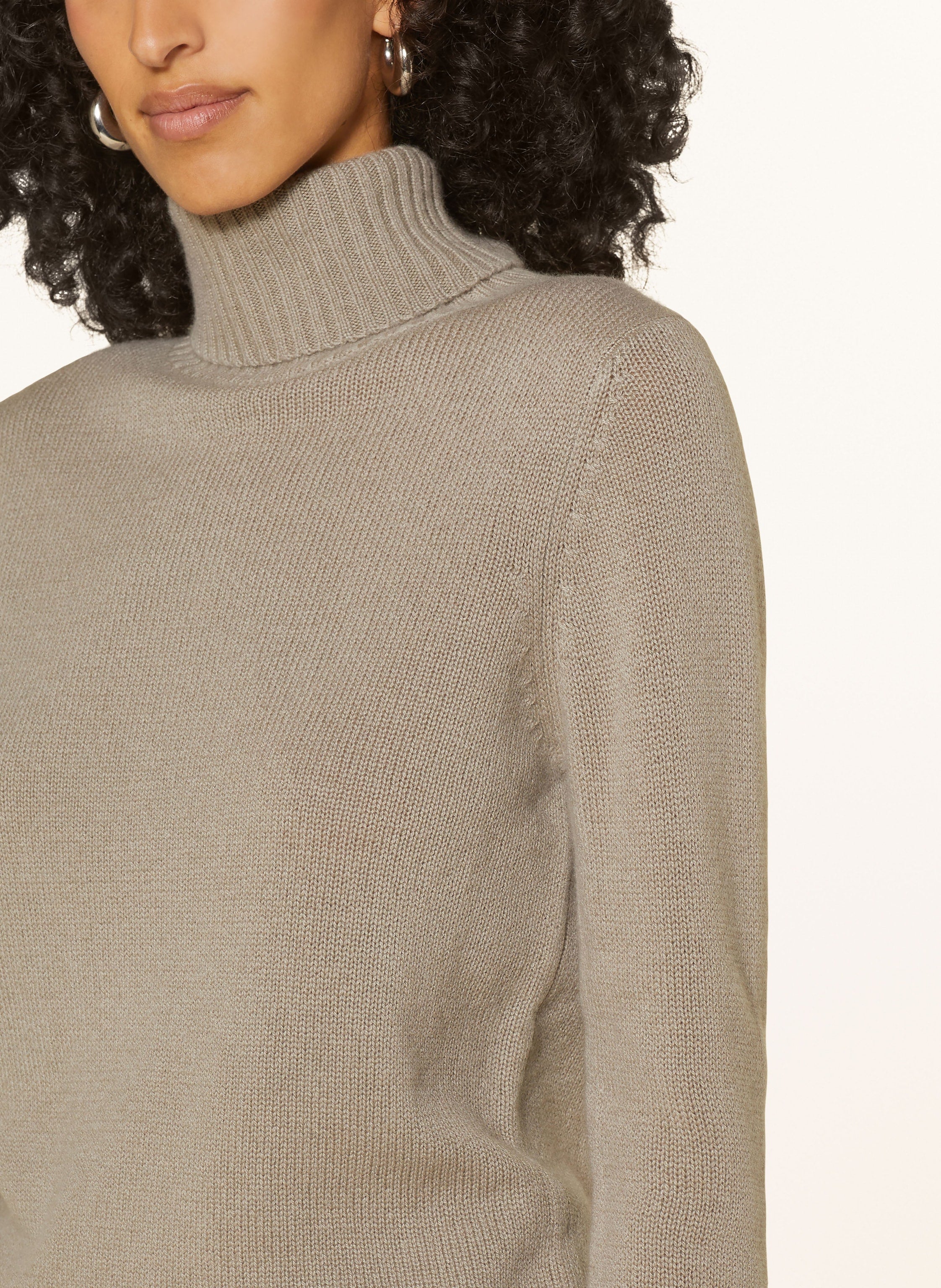 Rollkragenpullover aus Cashmere