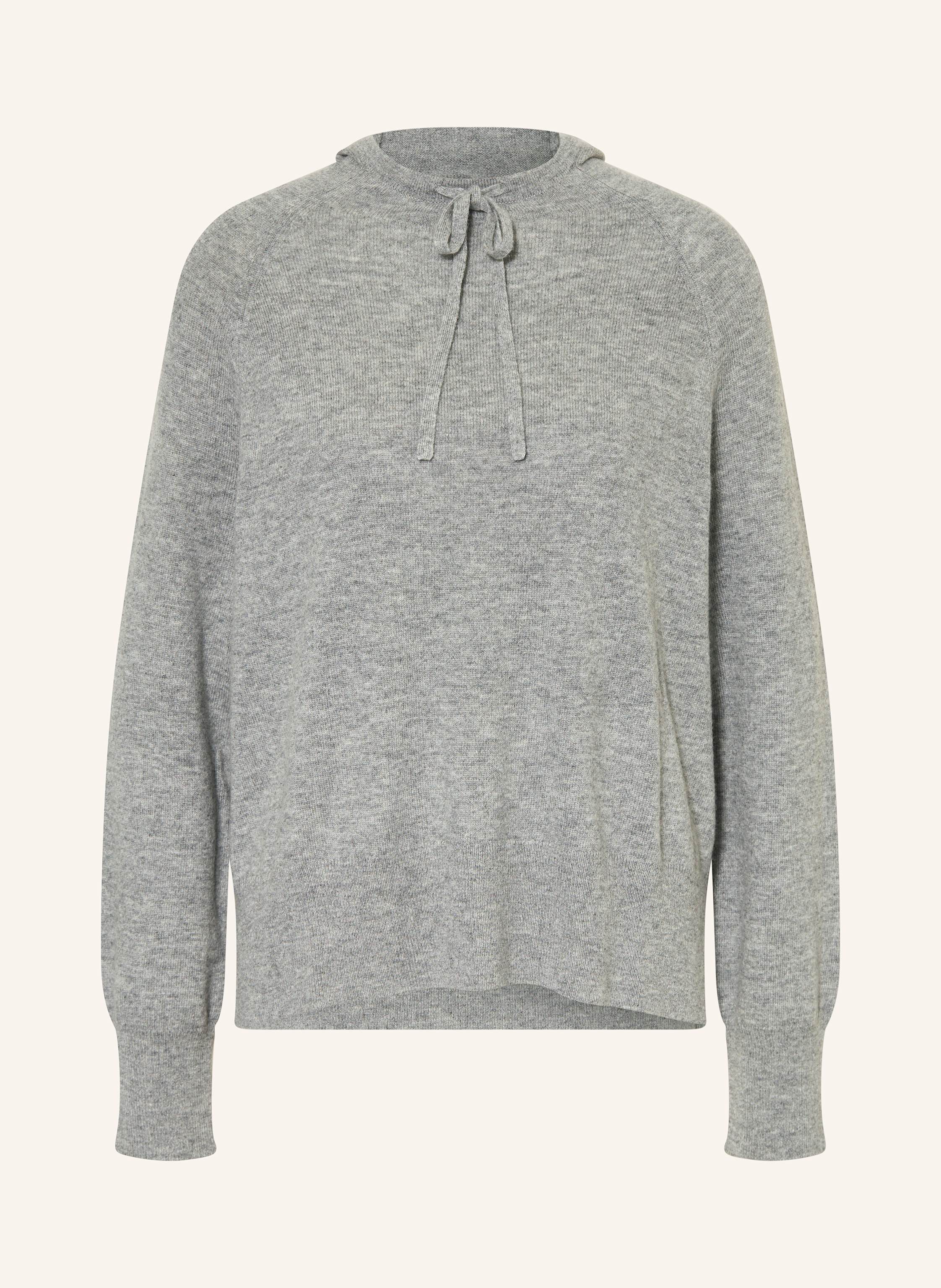 Strick-Hoodie mit Cashmere