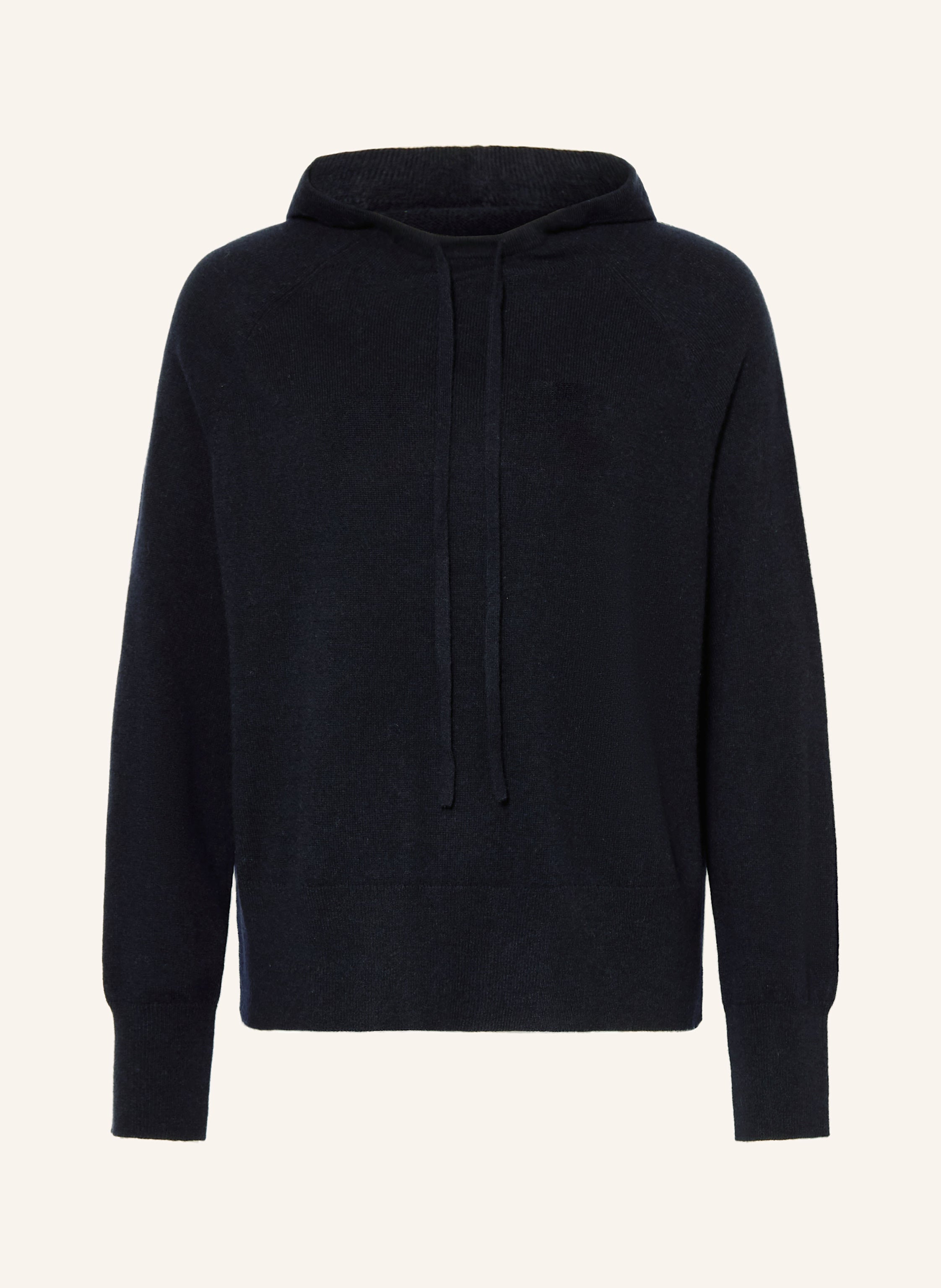 Strick-Hoodie mit Cashmere