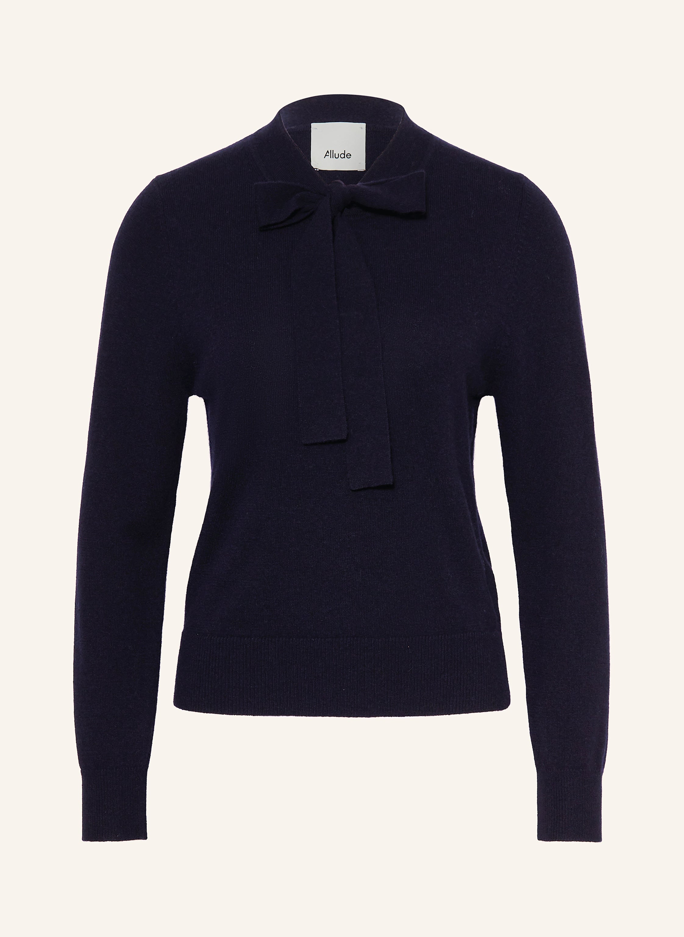 Pullover mit Schluppe und Cashmere