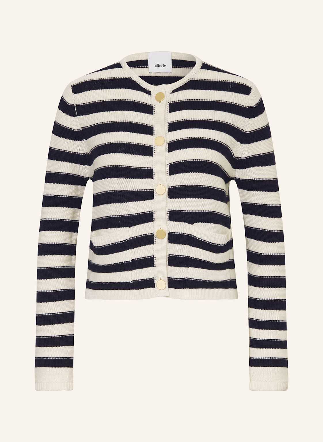 Strickjacke mit Cashmere