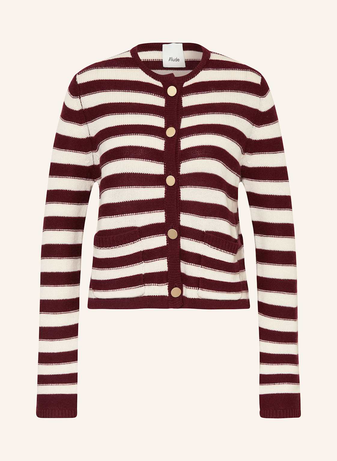Strickjacke mit Cashmere
