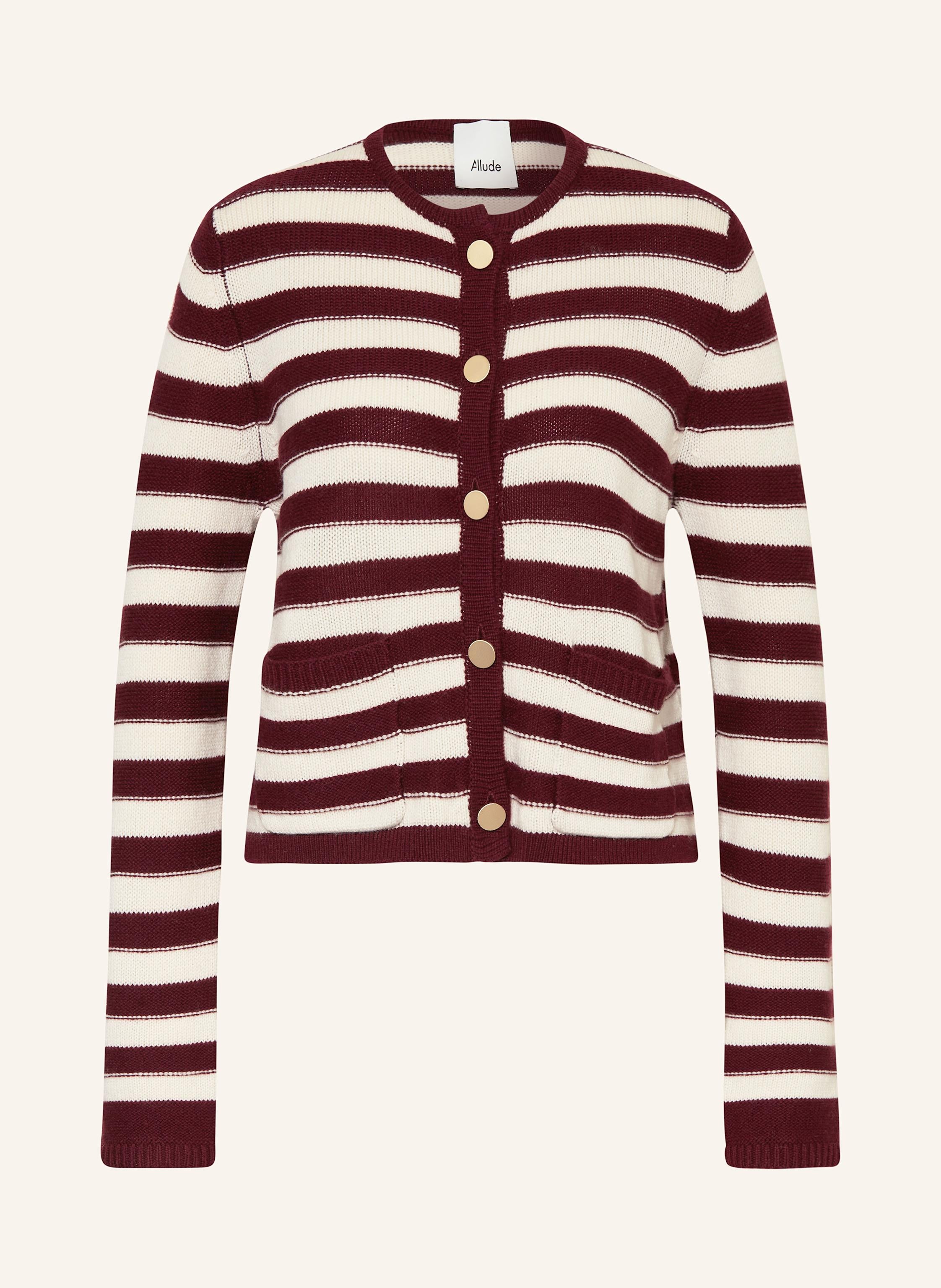 Strickjacke mit Cashmere