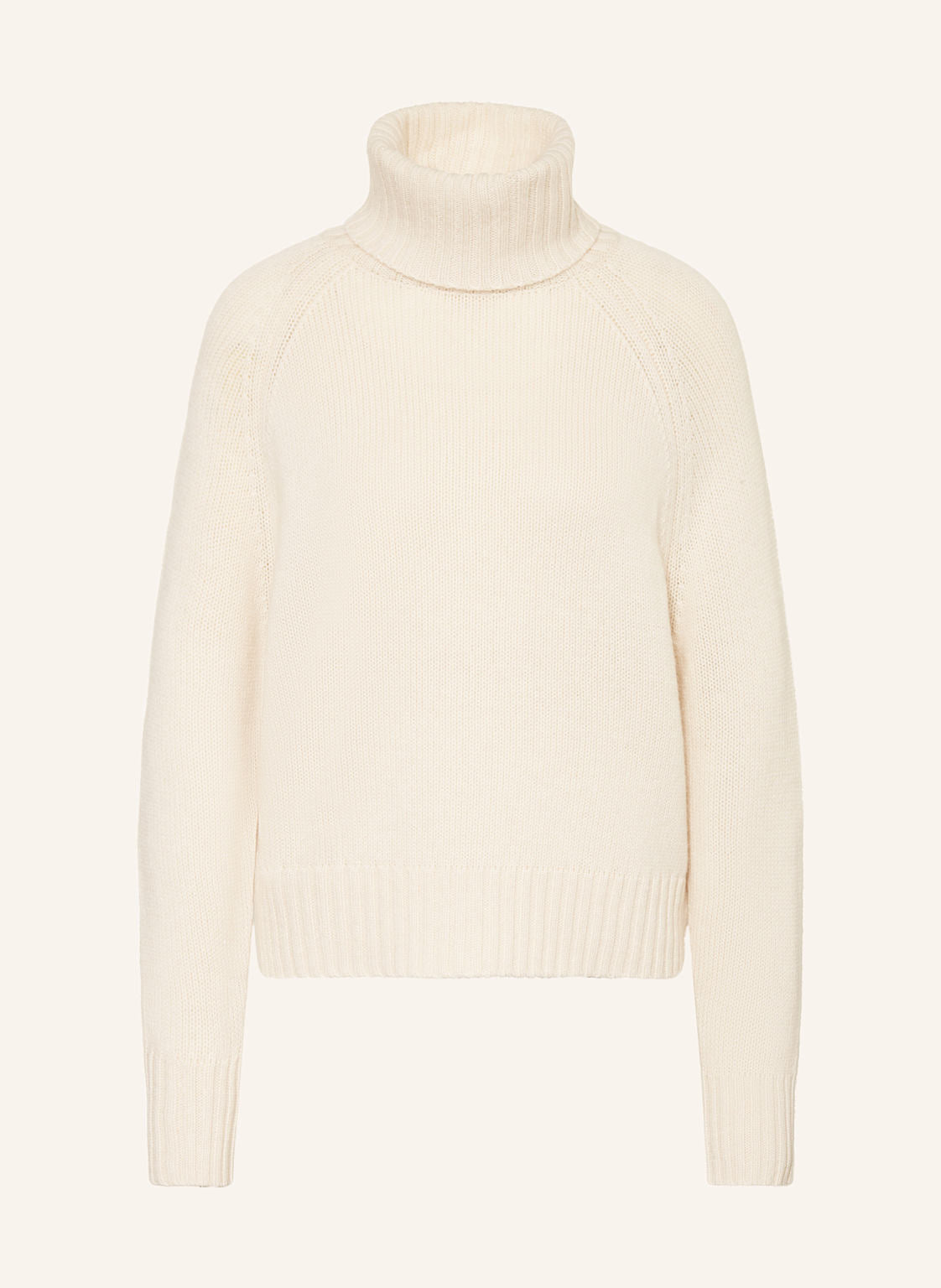 Rollkragenpullover mit Cashmere
