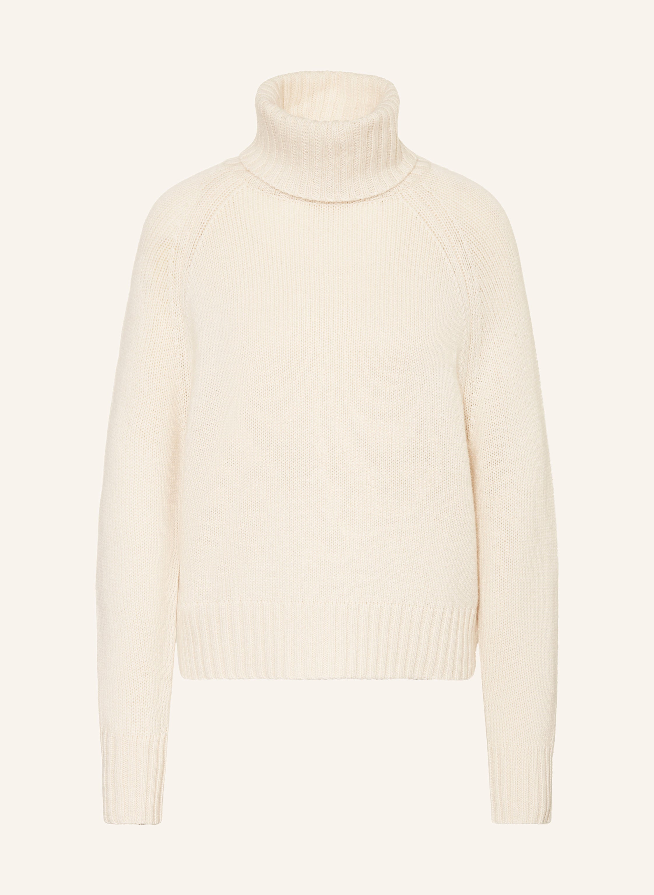 Rollkragenpullover mit Cashmere