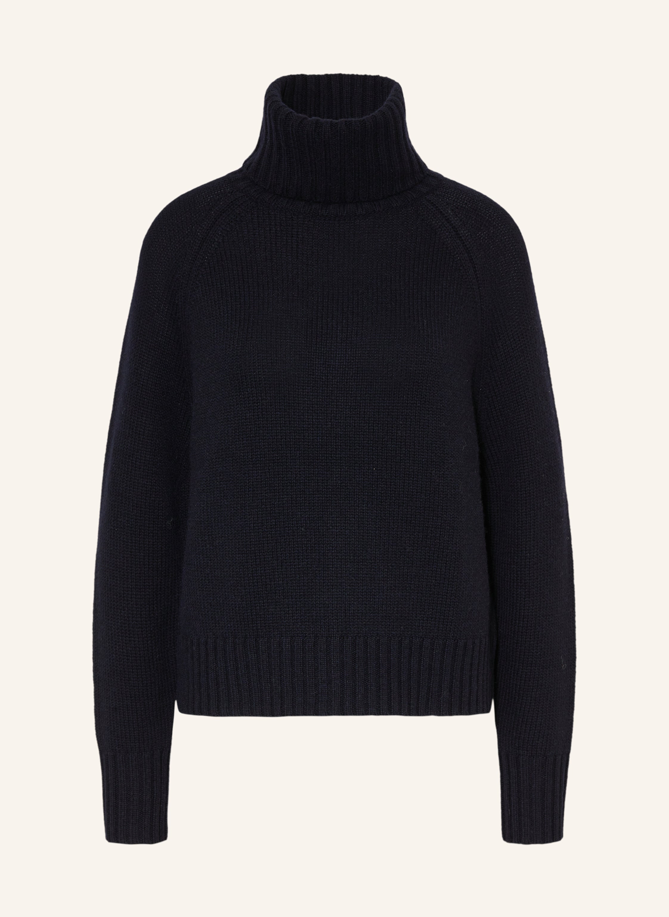 Rollkragenpullover mit Cashmere
