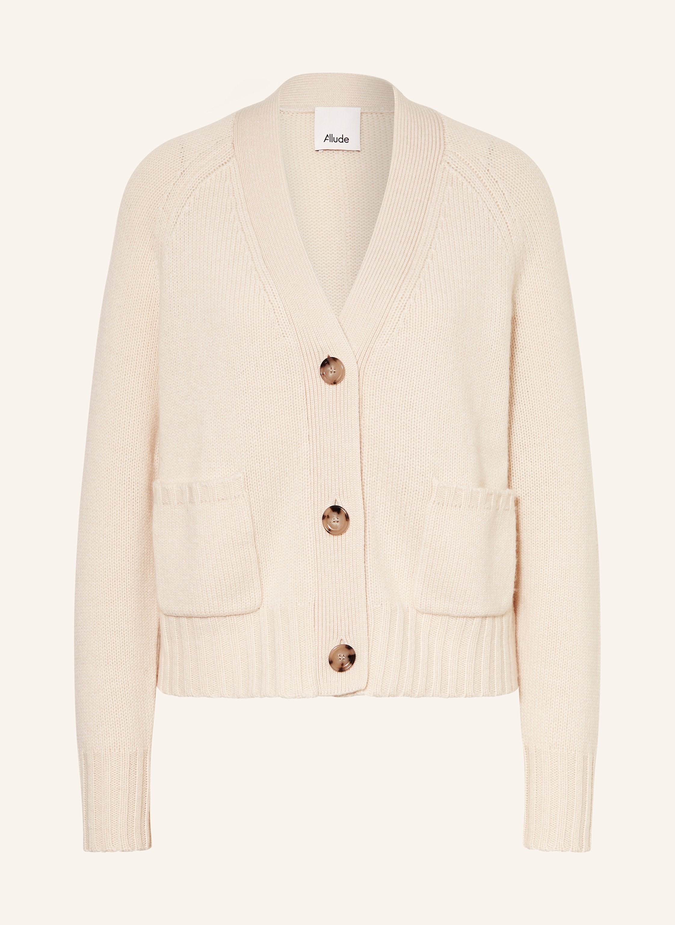 Strickjacke mit Cashmere