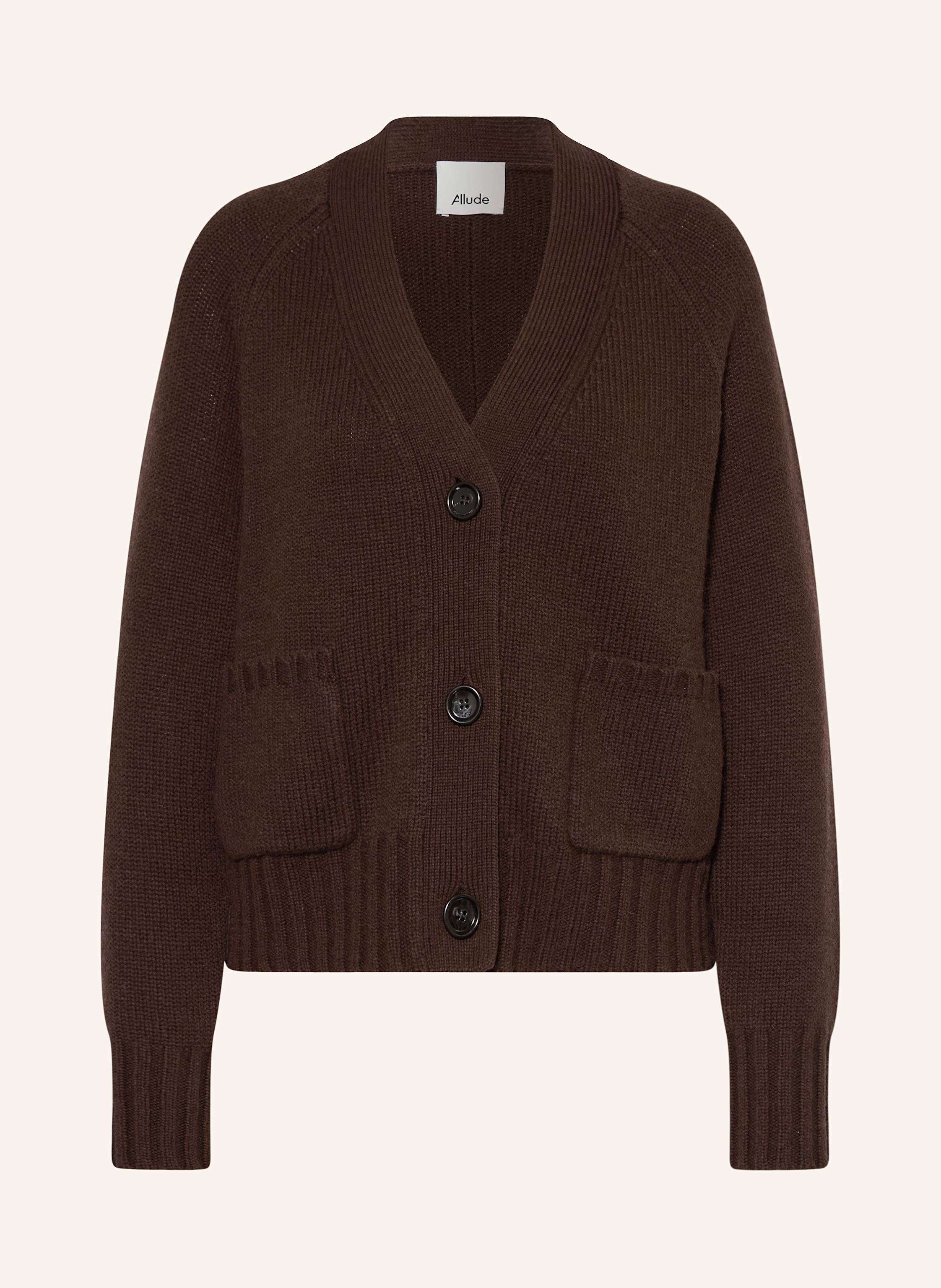 Strickjacke mit Cashmere