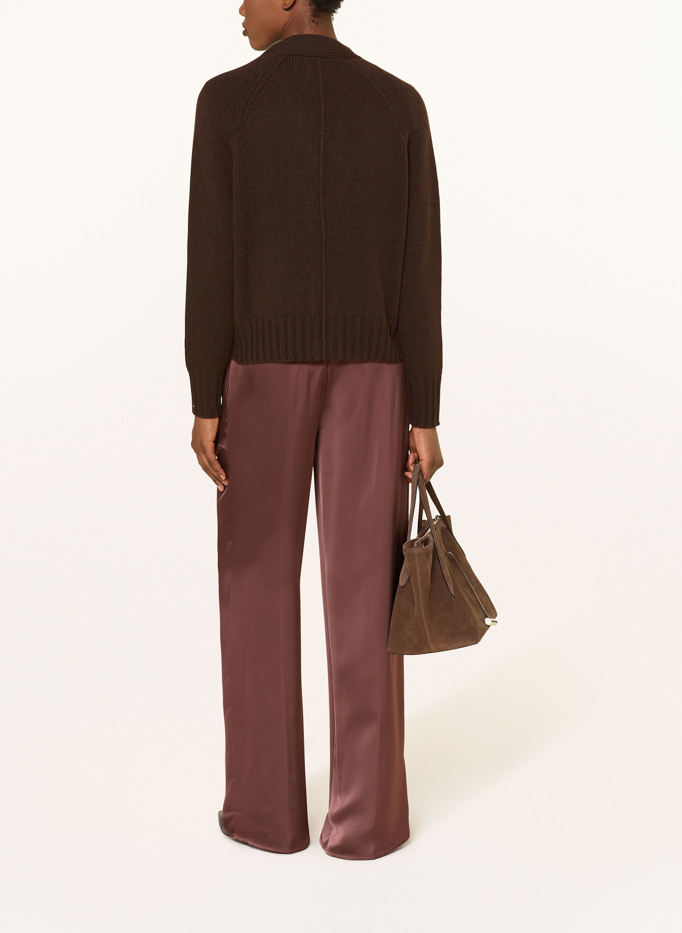 Strickjacke mit Cashmere