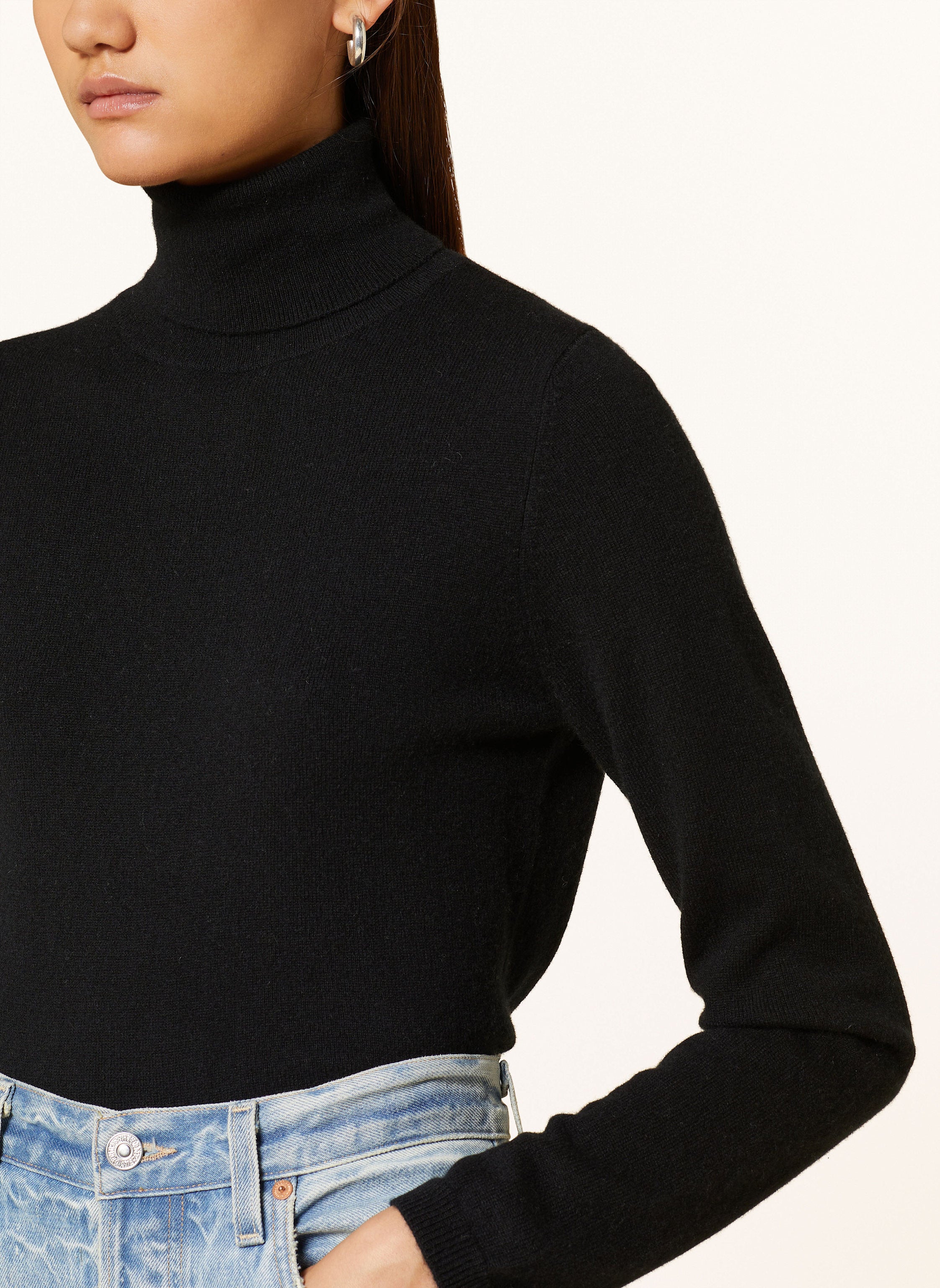 Rollkragenpullover aus Cashmere