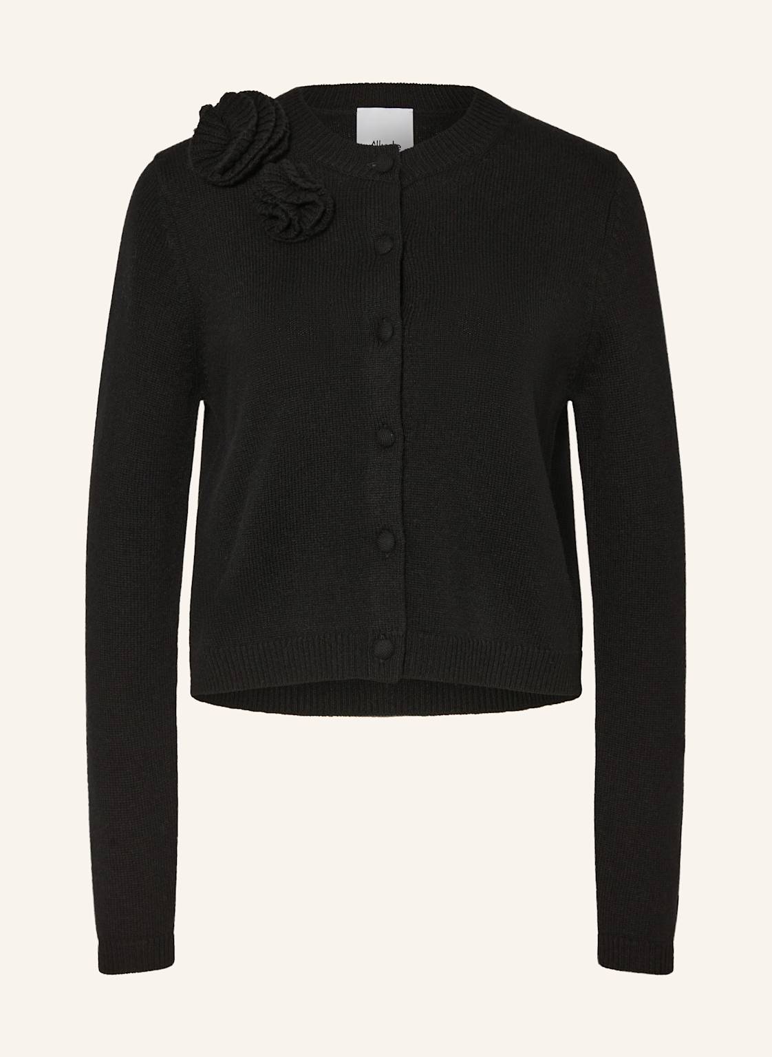 Strickjacke mit Cashmere