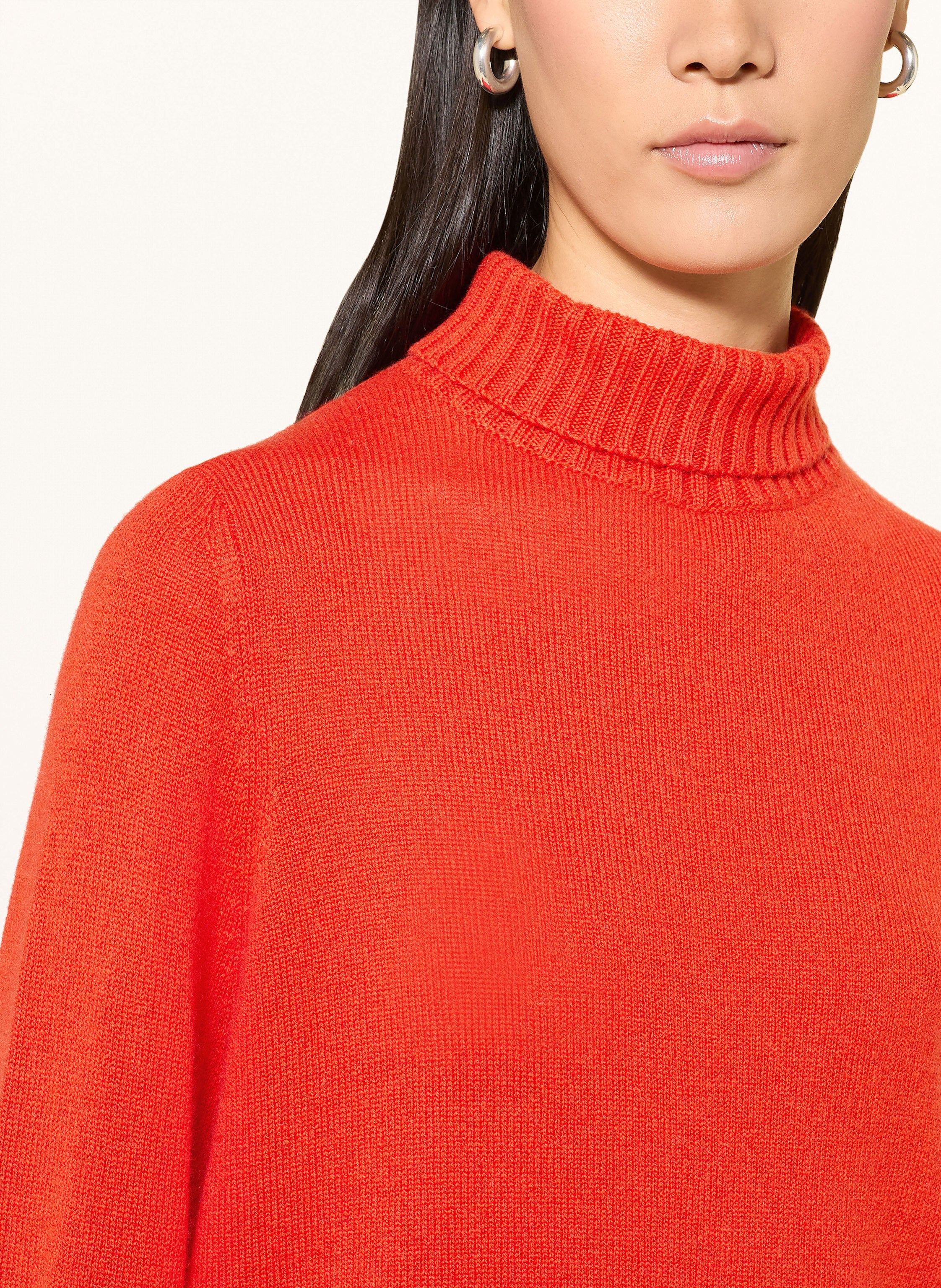 Rollkragenpullover aus Cashmere